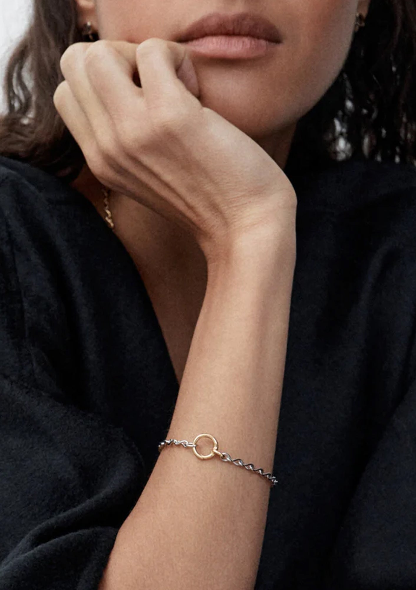 Eternal Link Up Bracelet | Mixed Metals