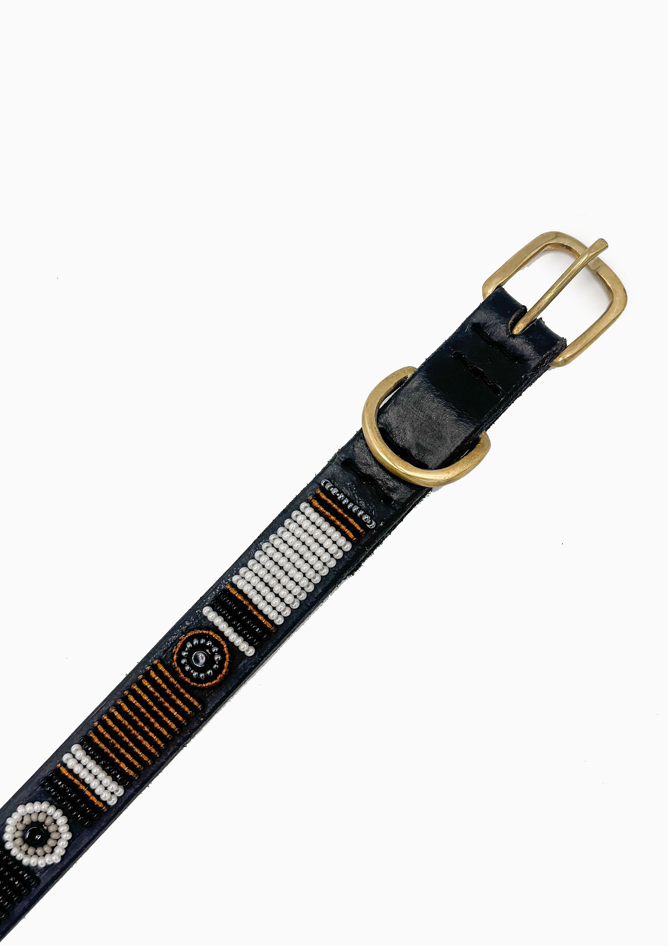 Oryx Beaded Dog Collar | 12" Standard