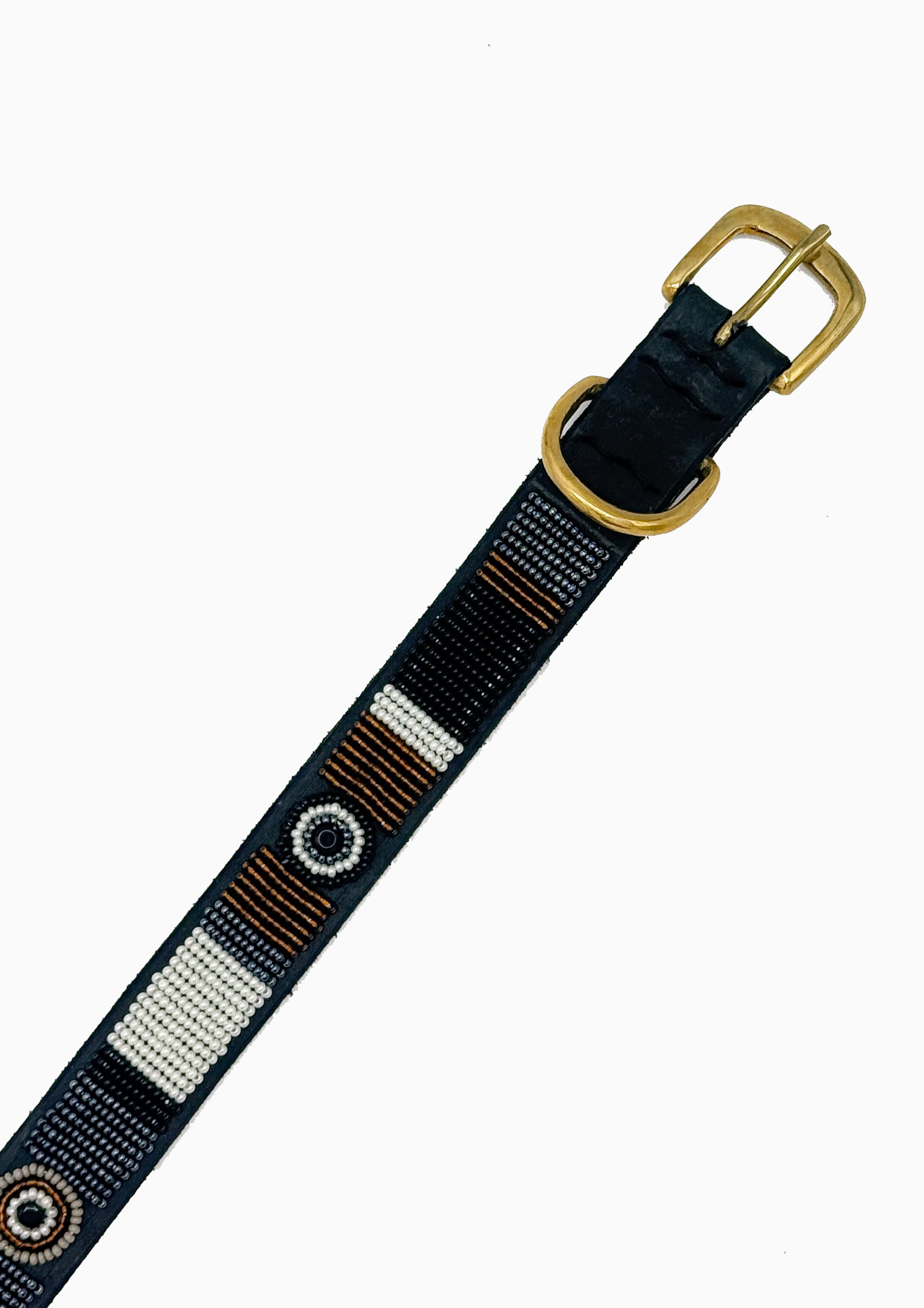 Oryx Beaded Dog Collar | 18" Wide