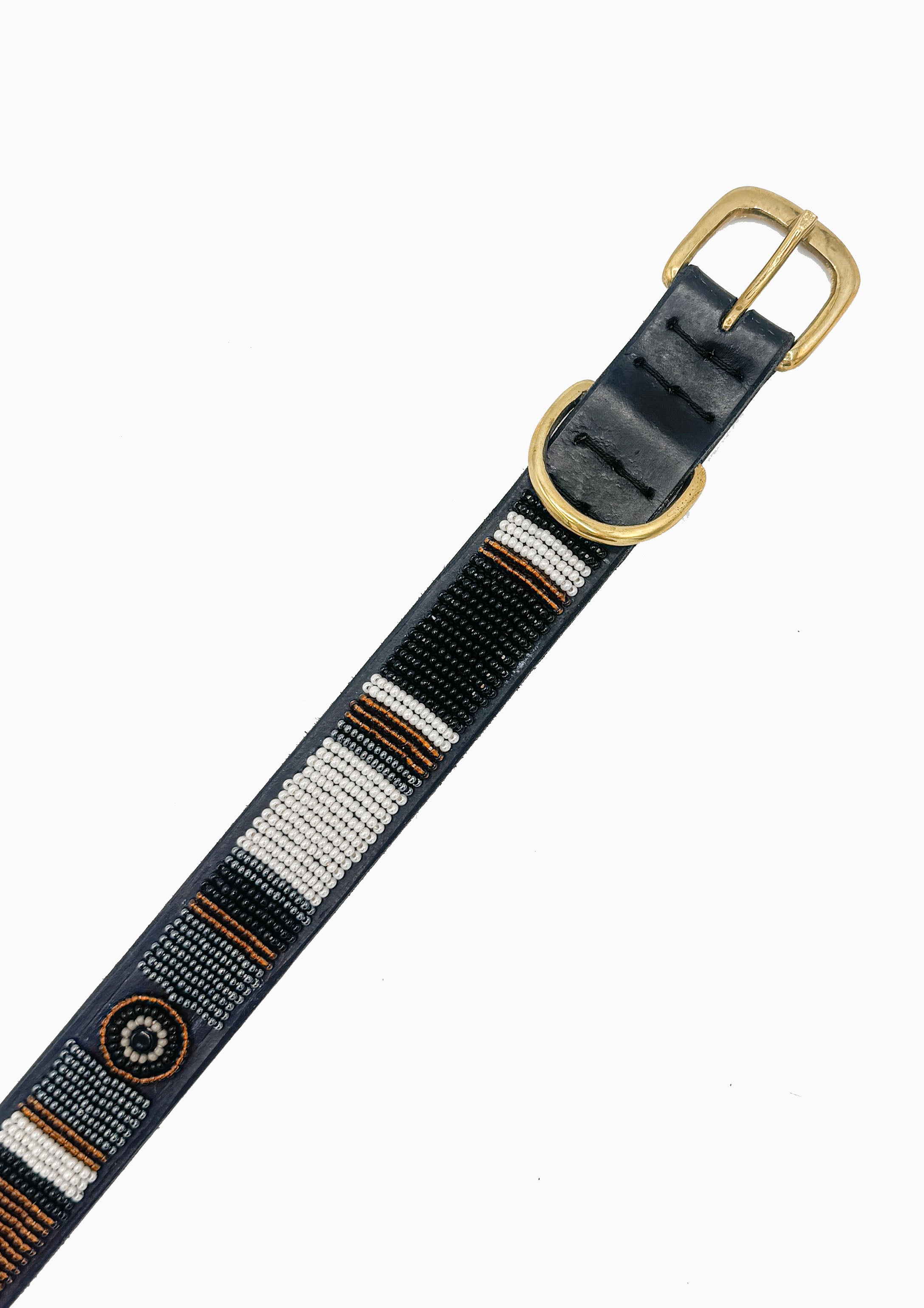 Oryx Beaded Dog Collar | 24" Wide