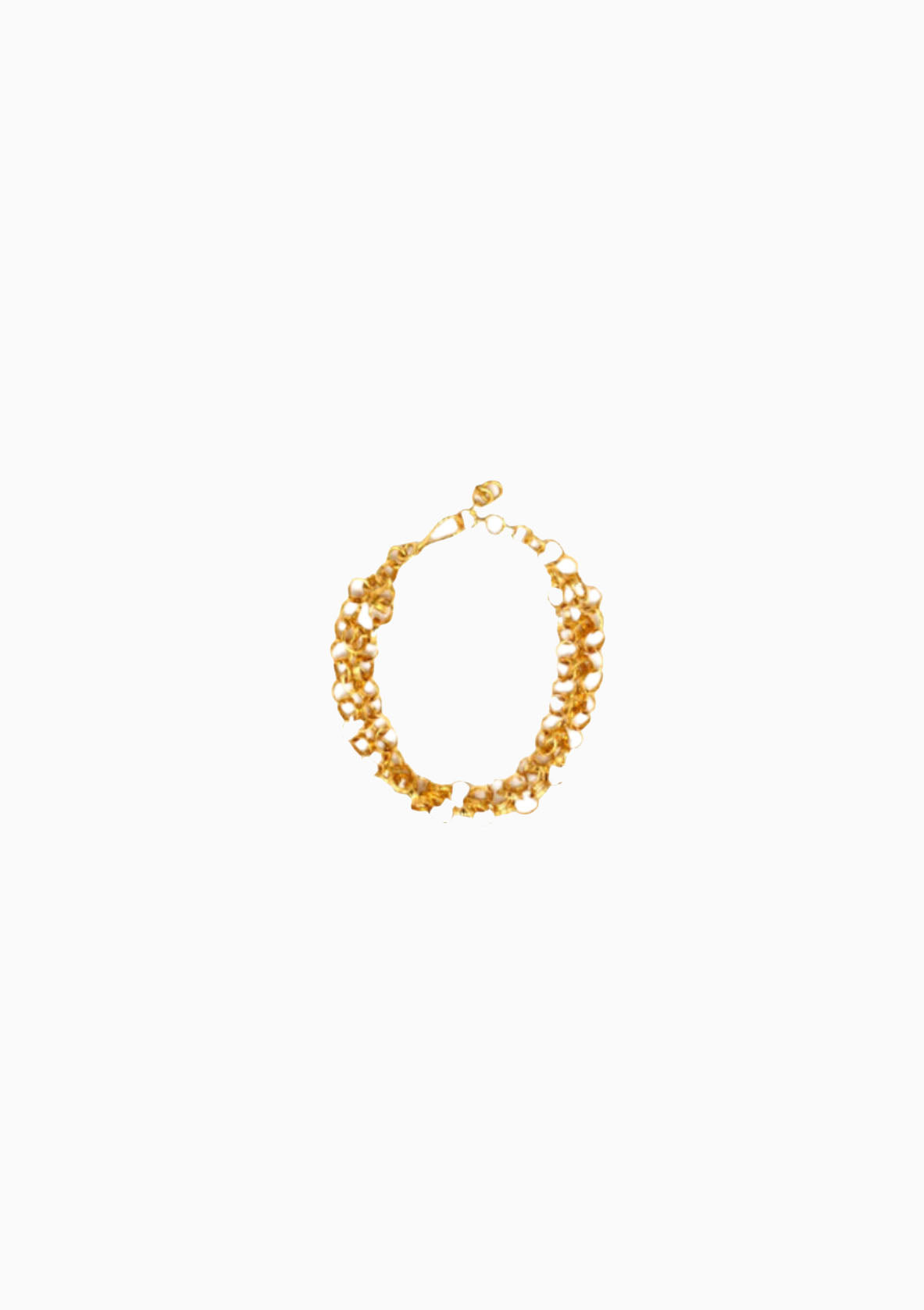 18kt Gold Vermeil PSTM Afghanistan Maraston Chain Bracelet