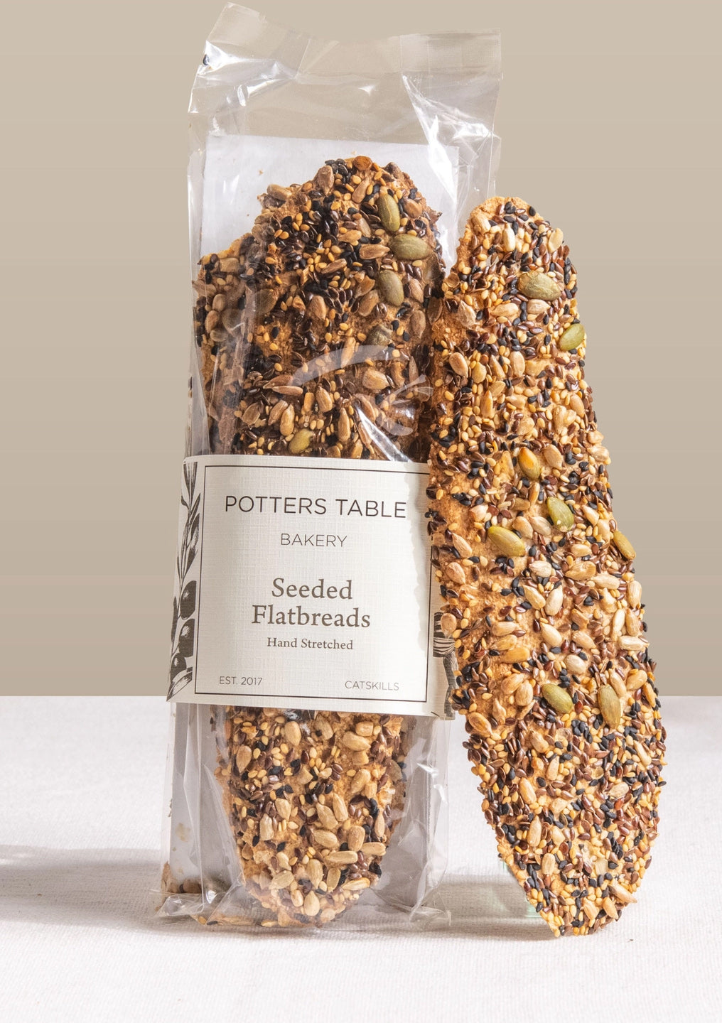 Seeded Olive Oil Flatbreads