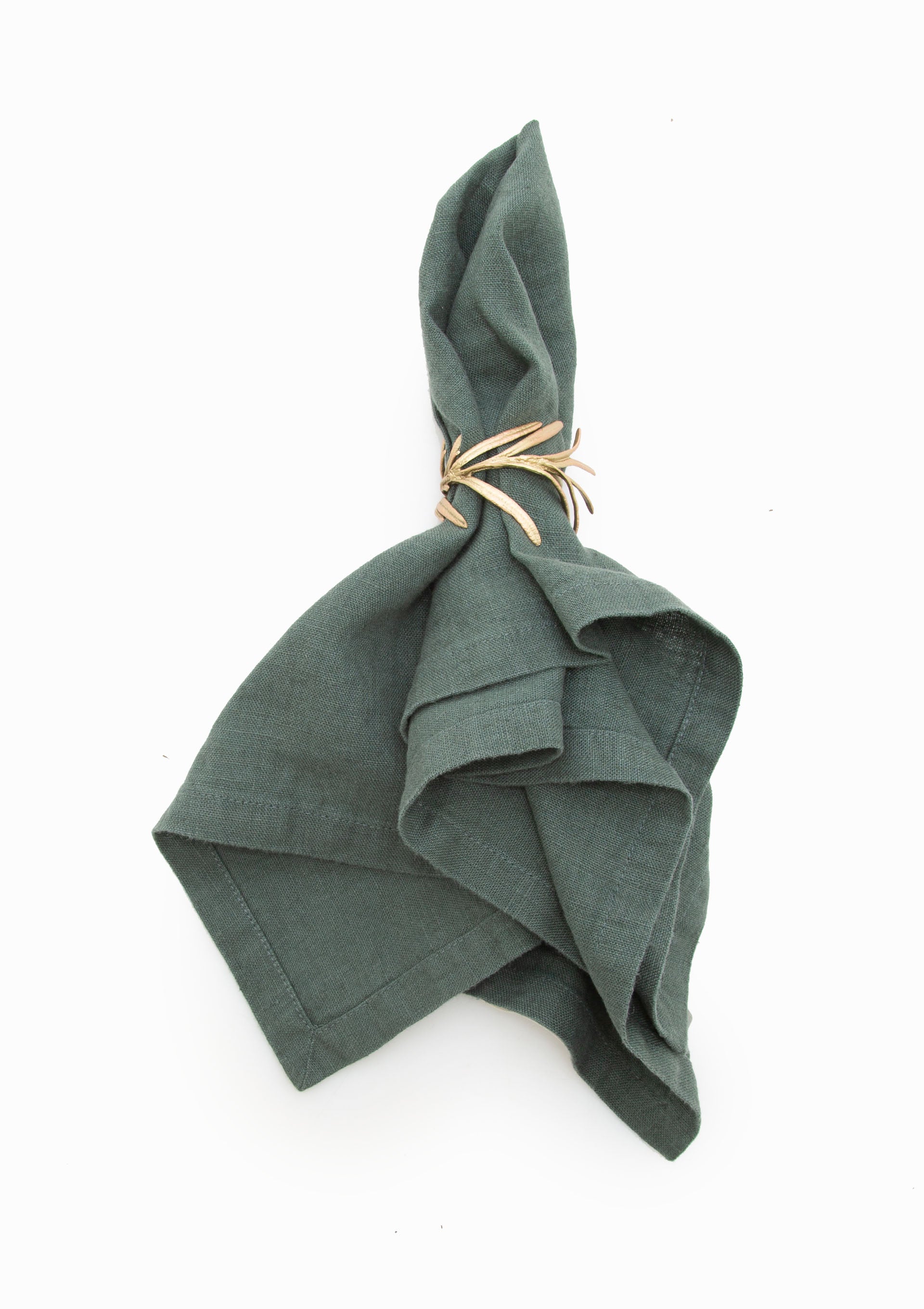 Rosemary Napkin Rings | Brass, Set Of 4