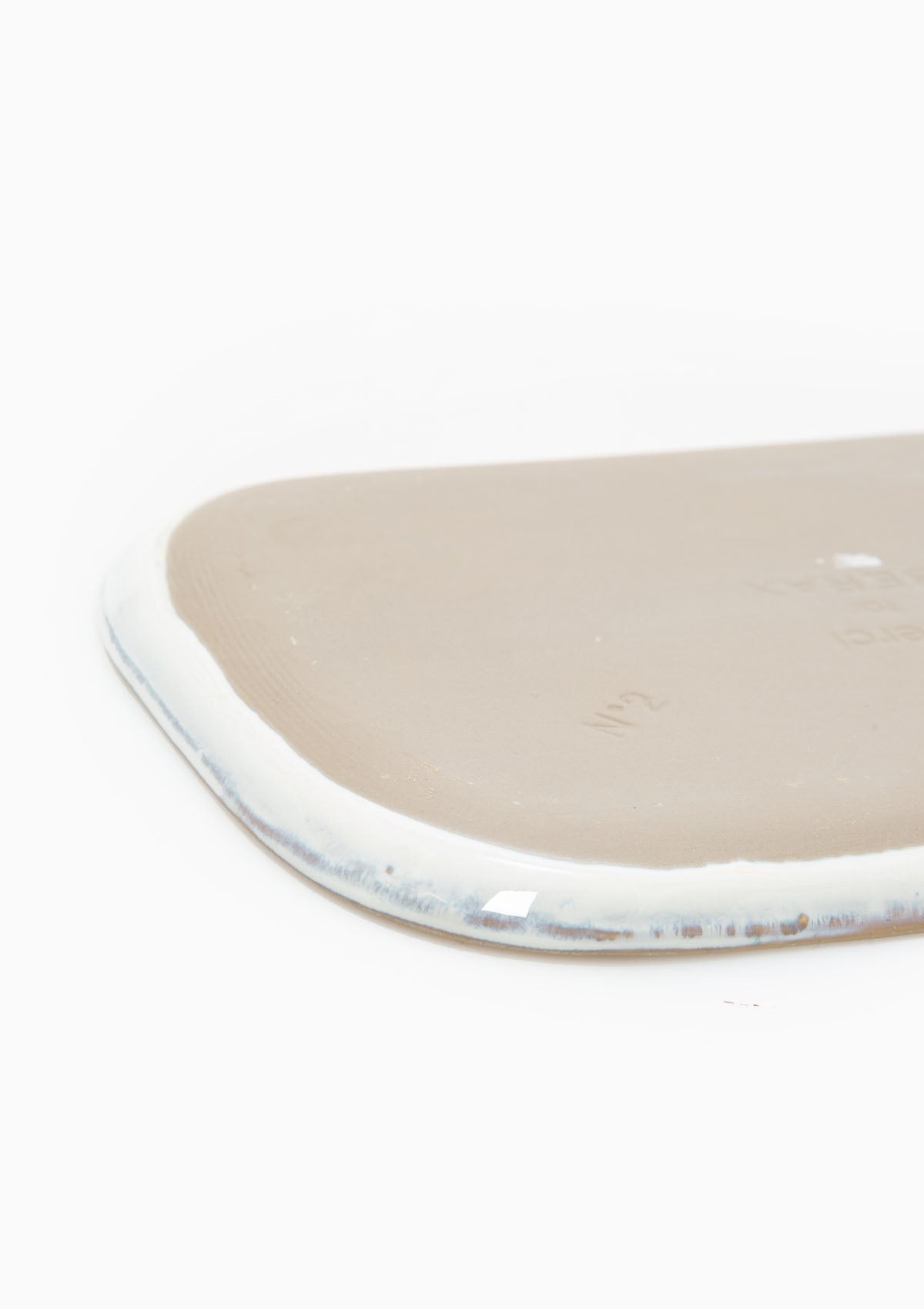 Plate Rectangular No. 2 L | Off-White