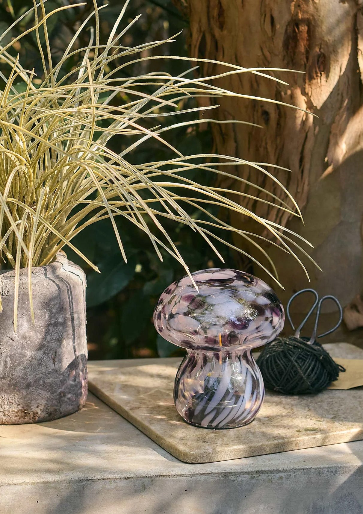 Small Mushroom Cordless Table Lamp | Dusk