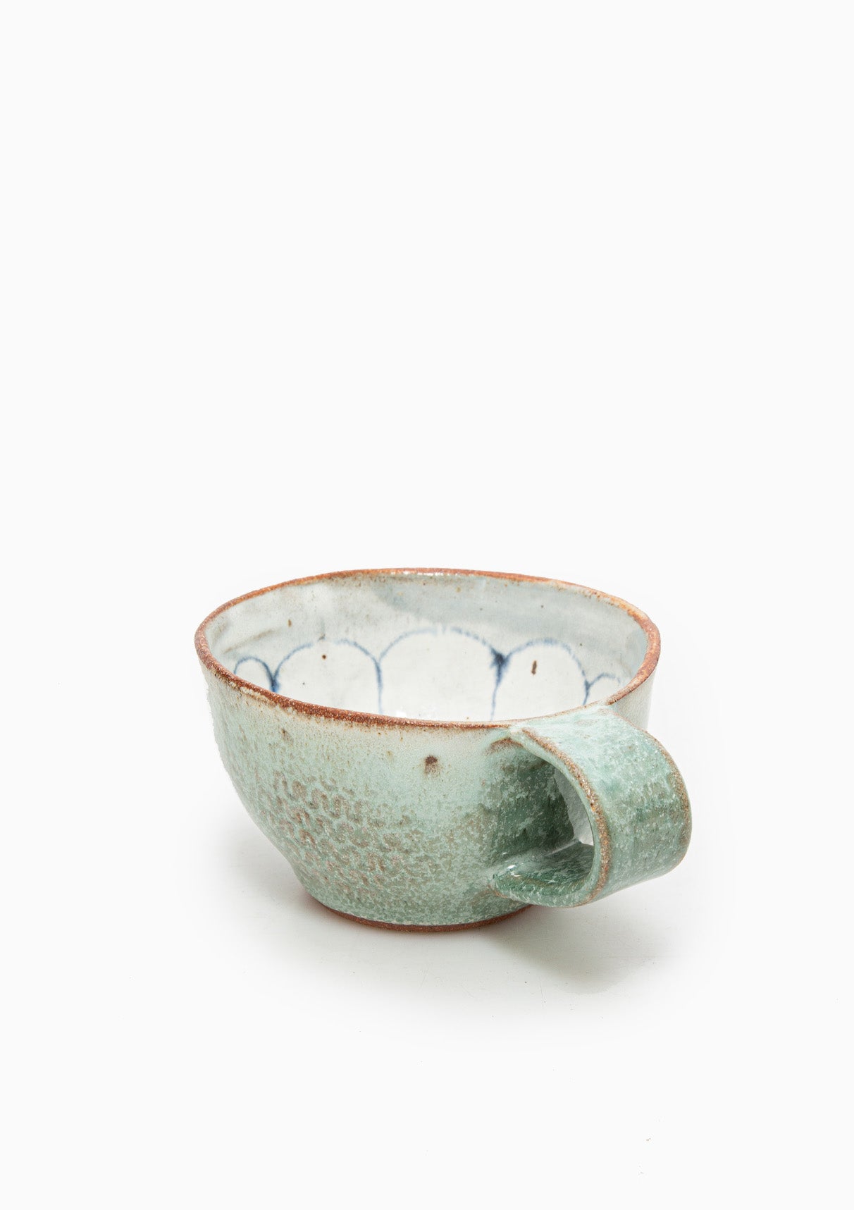 Cappuccino Cup Wildflower Blue 8