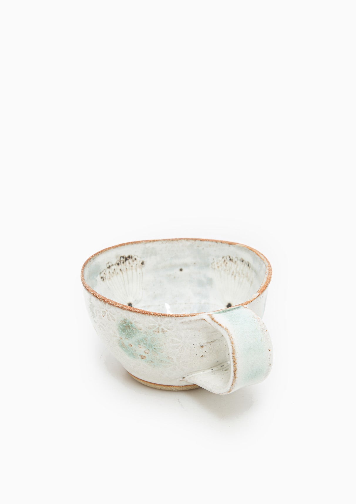 Cappuccino Cup Wildflower Grey 4