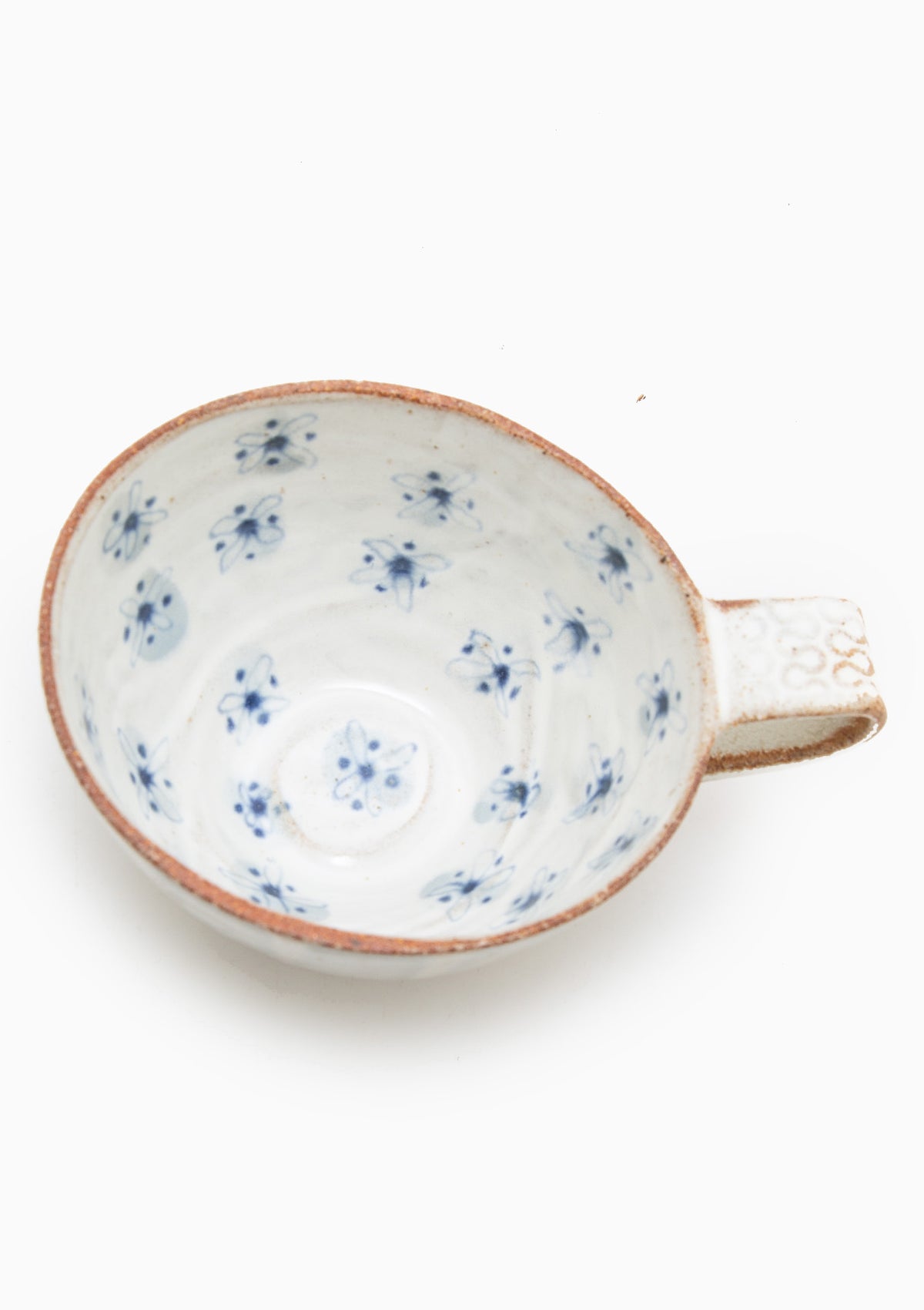 Cappuccino Cup Wildflower Blue 11