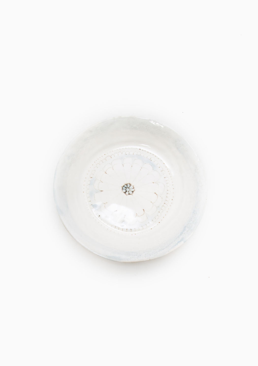 Salad Plate Wildflower Light Blue 12