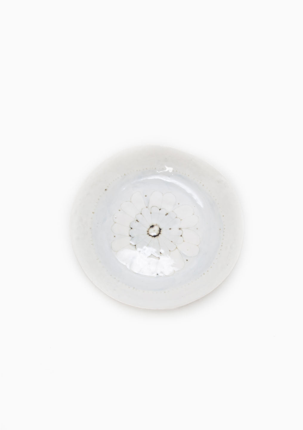 Salad Plate Wildflower Light Blue 9