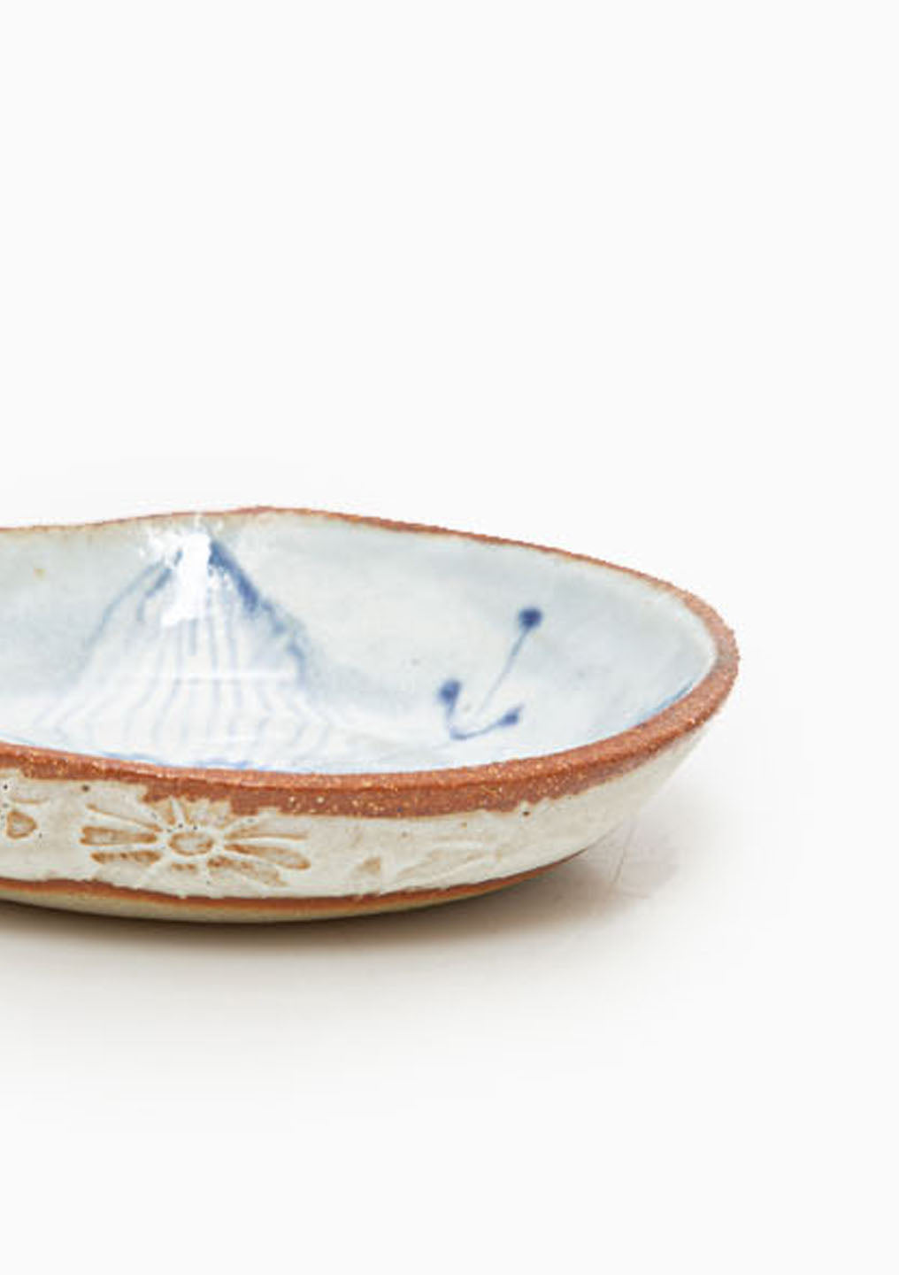 Small Plate Wildflower Blue 4