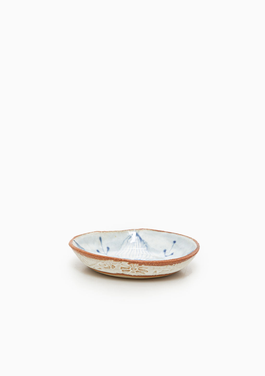 Small Plate Wildflower Blue 4