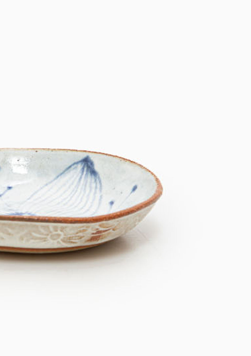 Small Plate Wildflower Blue 5