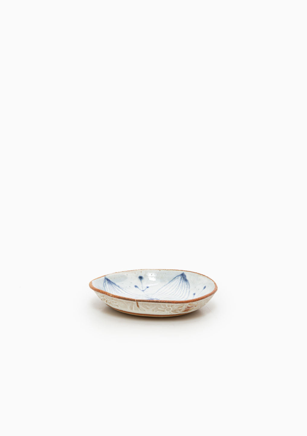 Small Plate Wildflower Blue 5