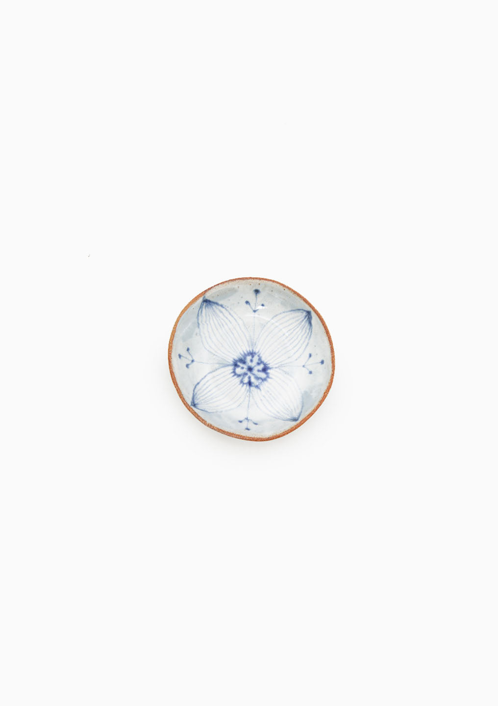 Small Plate Wildflower Blue 5