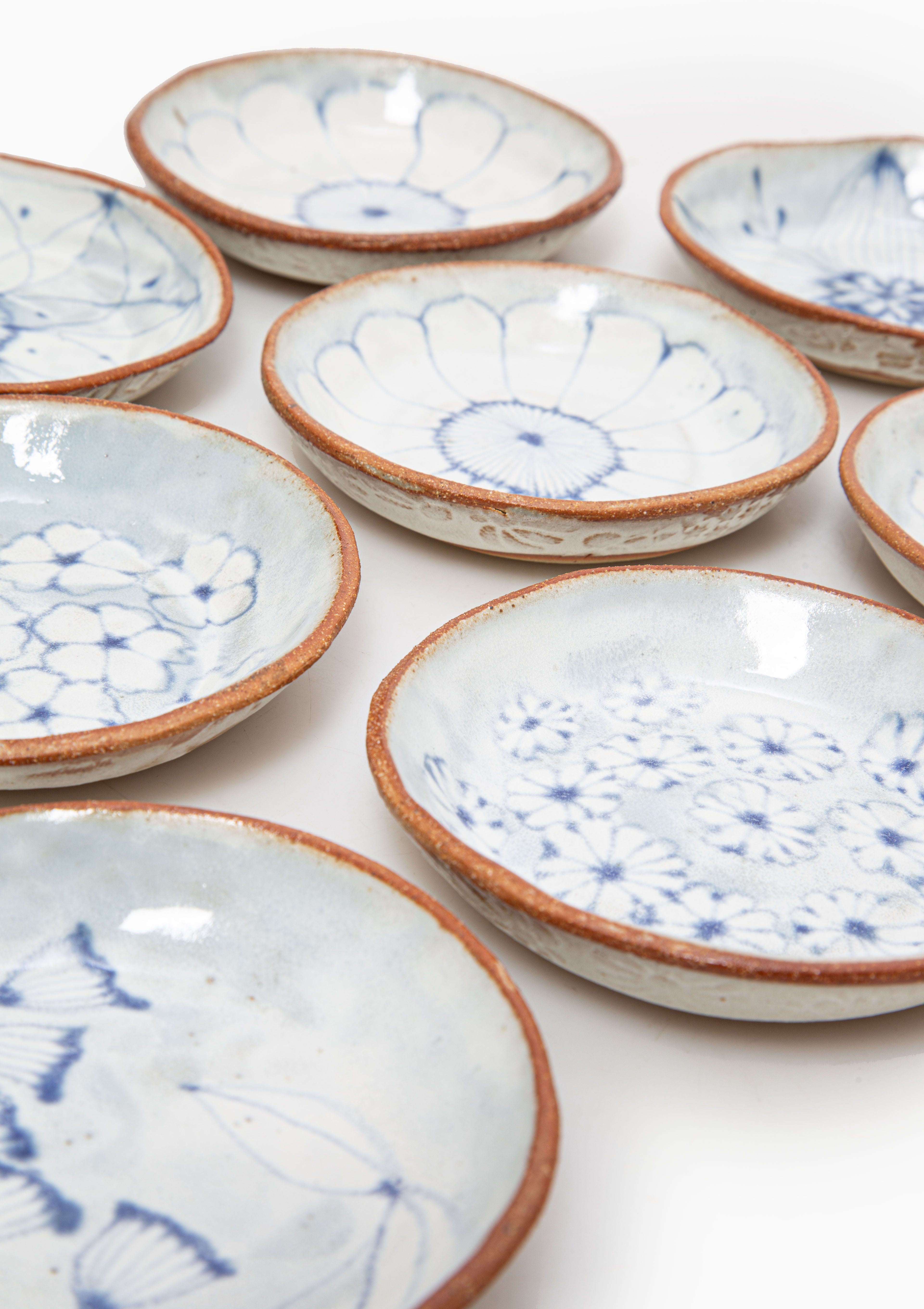 Small Plate Wildflower Blue 12