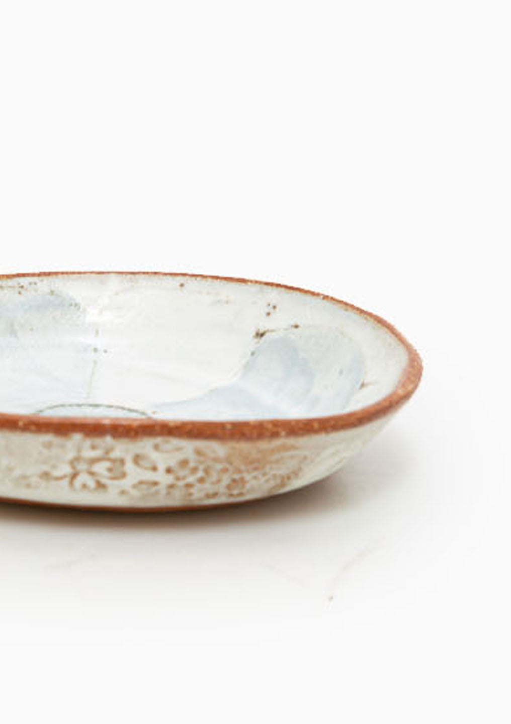 Small Plate Wildflower Grey 4