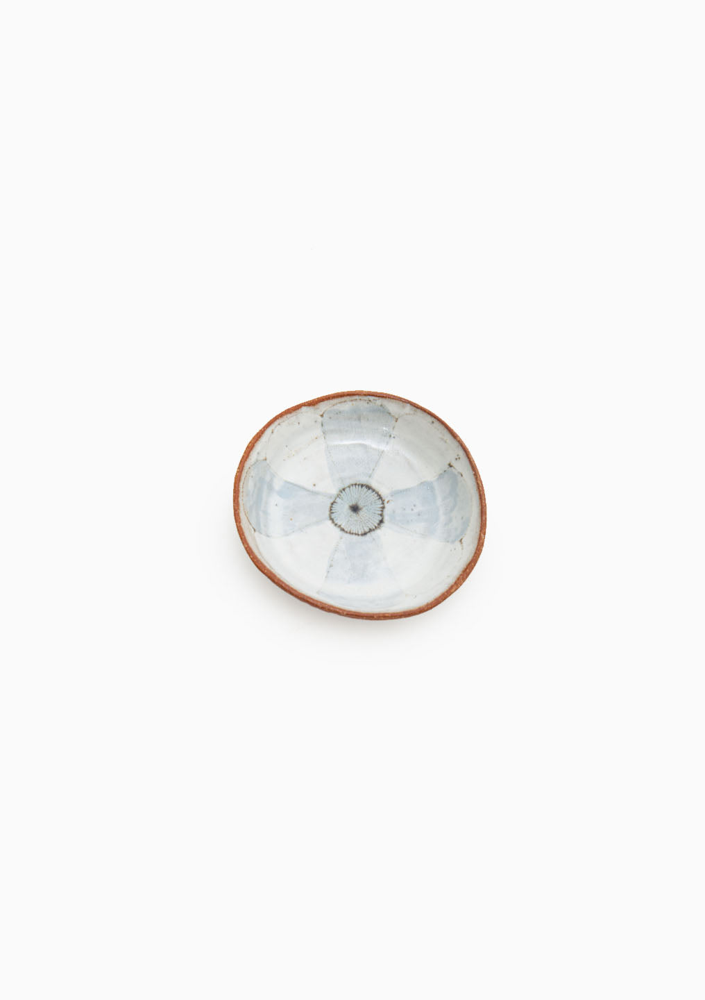 Small Plate Wildflower Grey 4