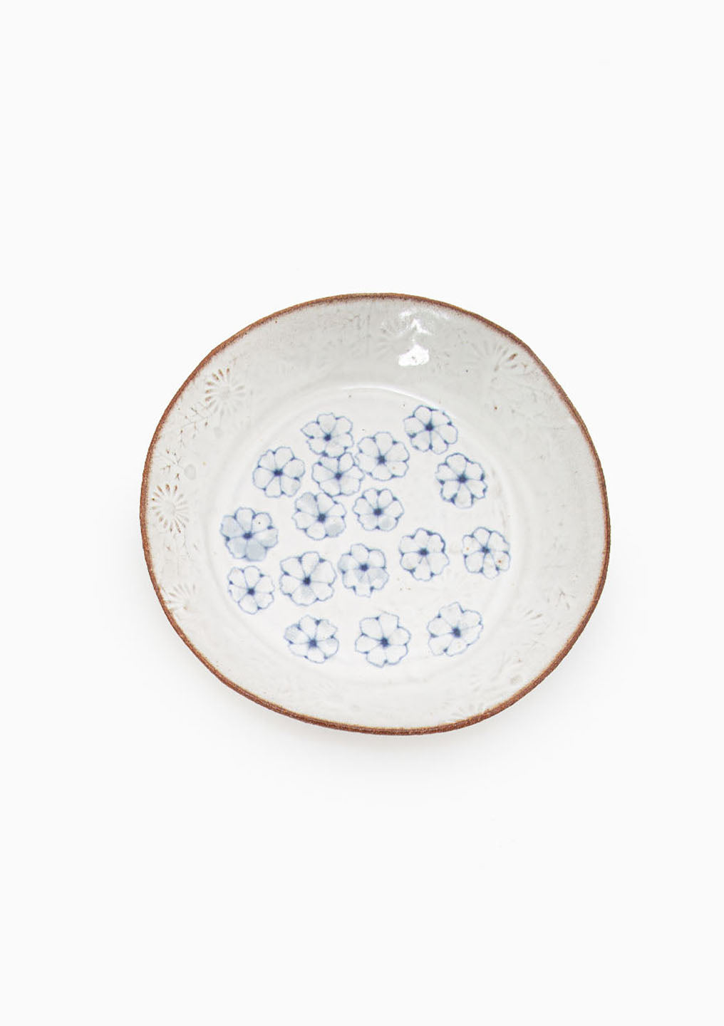 Salad Plate Wildflower Blue 1