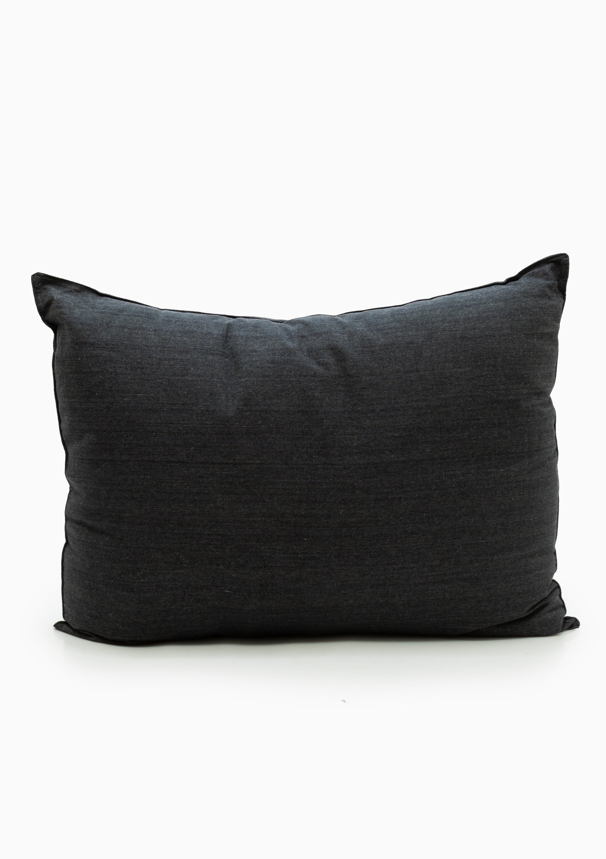Handwoven 100% cotton headboard cushion by Tensira, crafted on traditional looms with over 3,000 hand-dyed yarns.