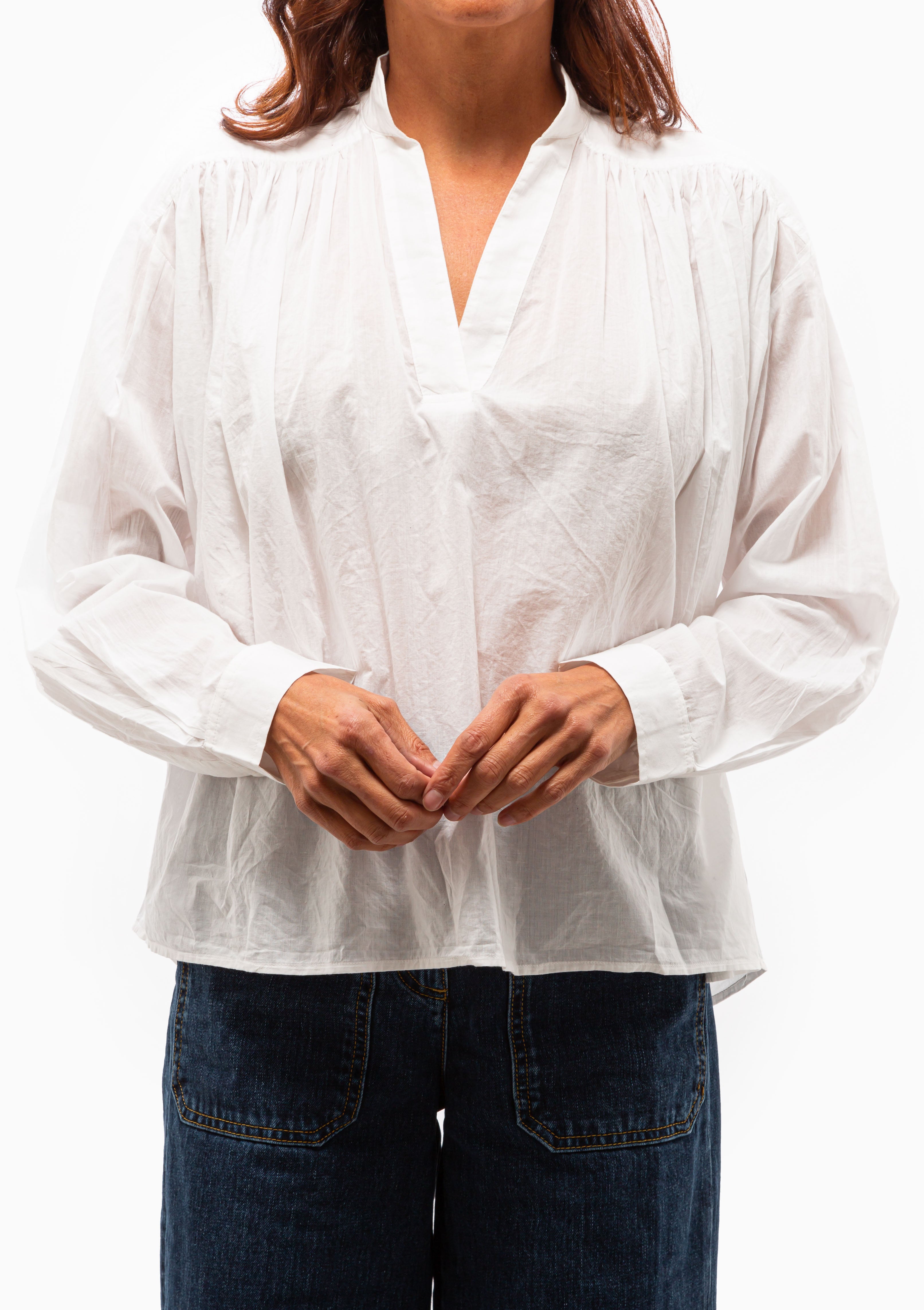 Calvin Blouse | Blanc