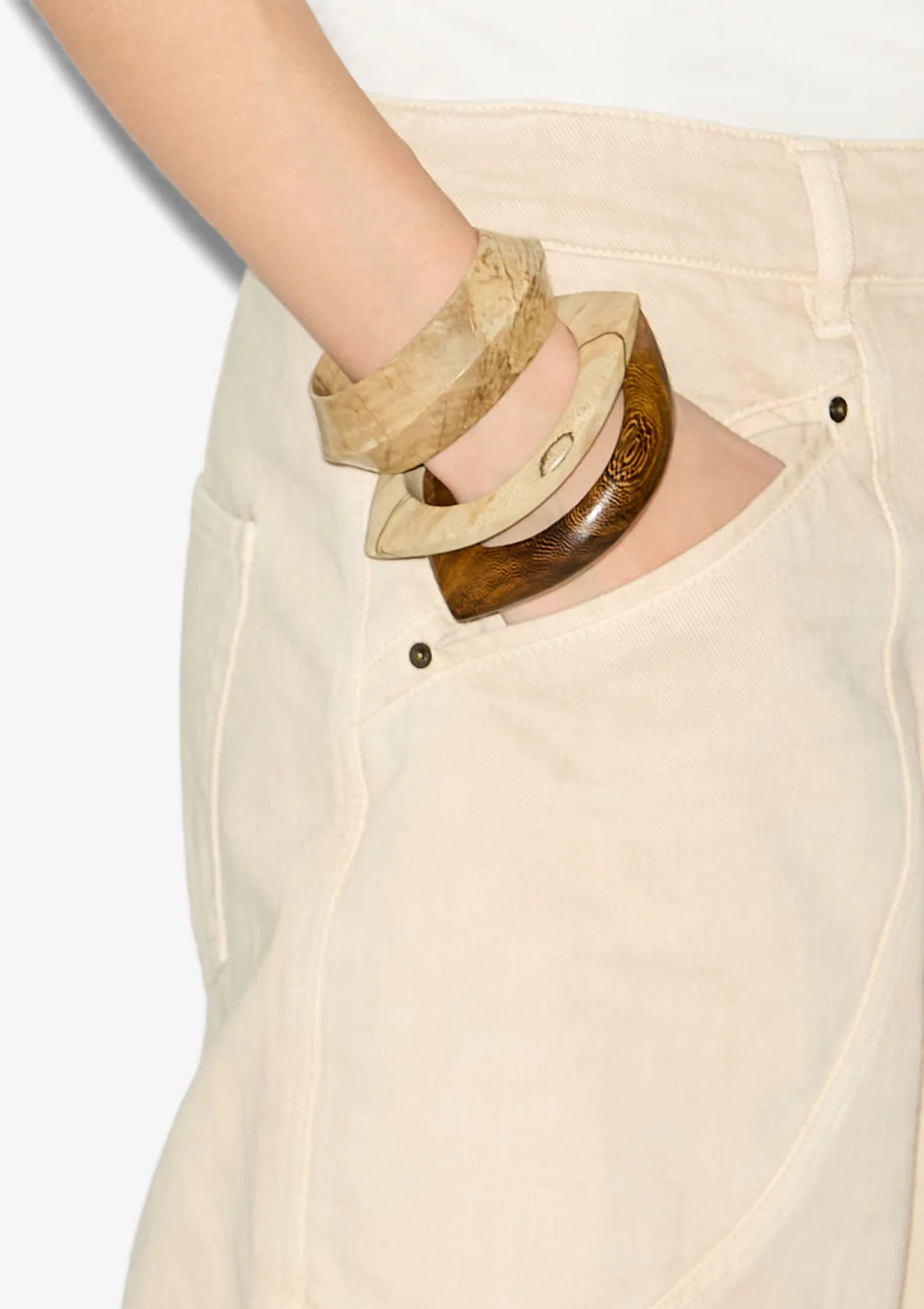 Wood Eye Bracelets | Twill