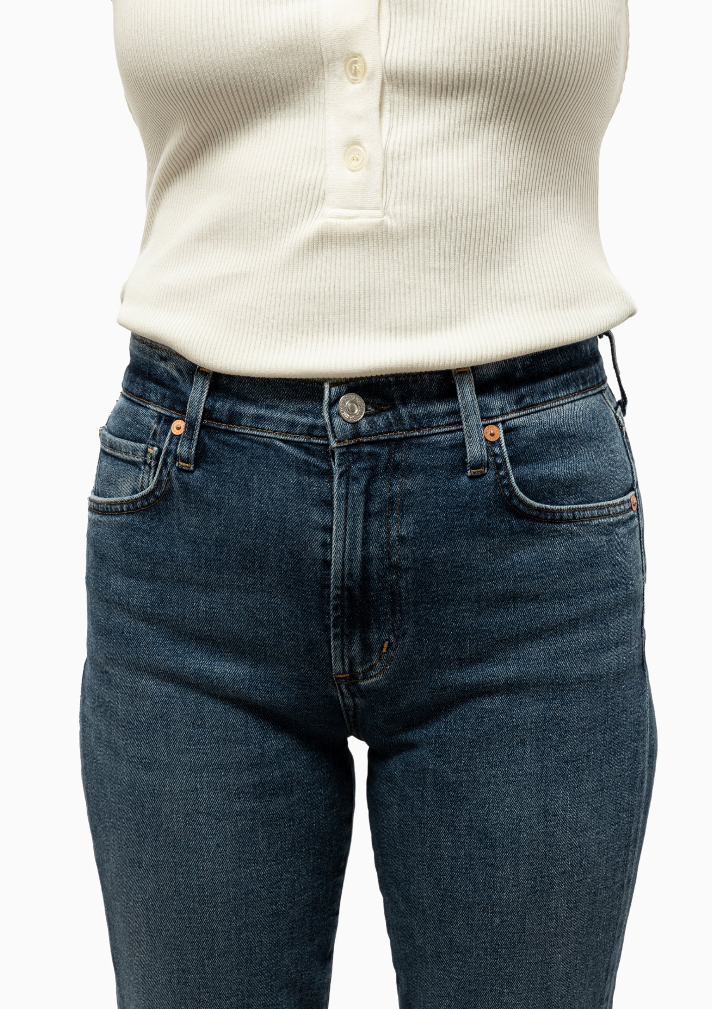 Lilah High Rise Bootcut 32.5" | Abalone