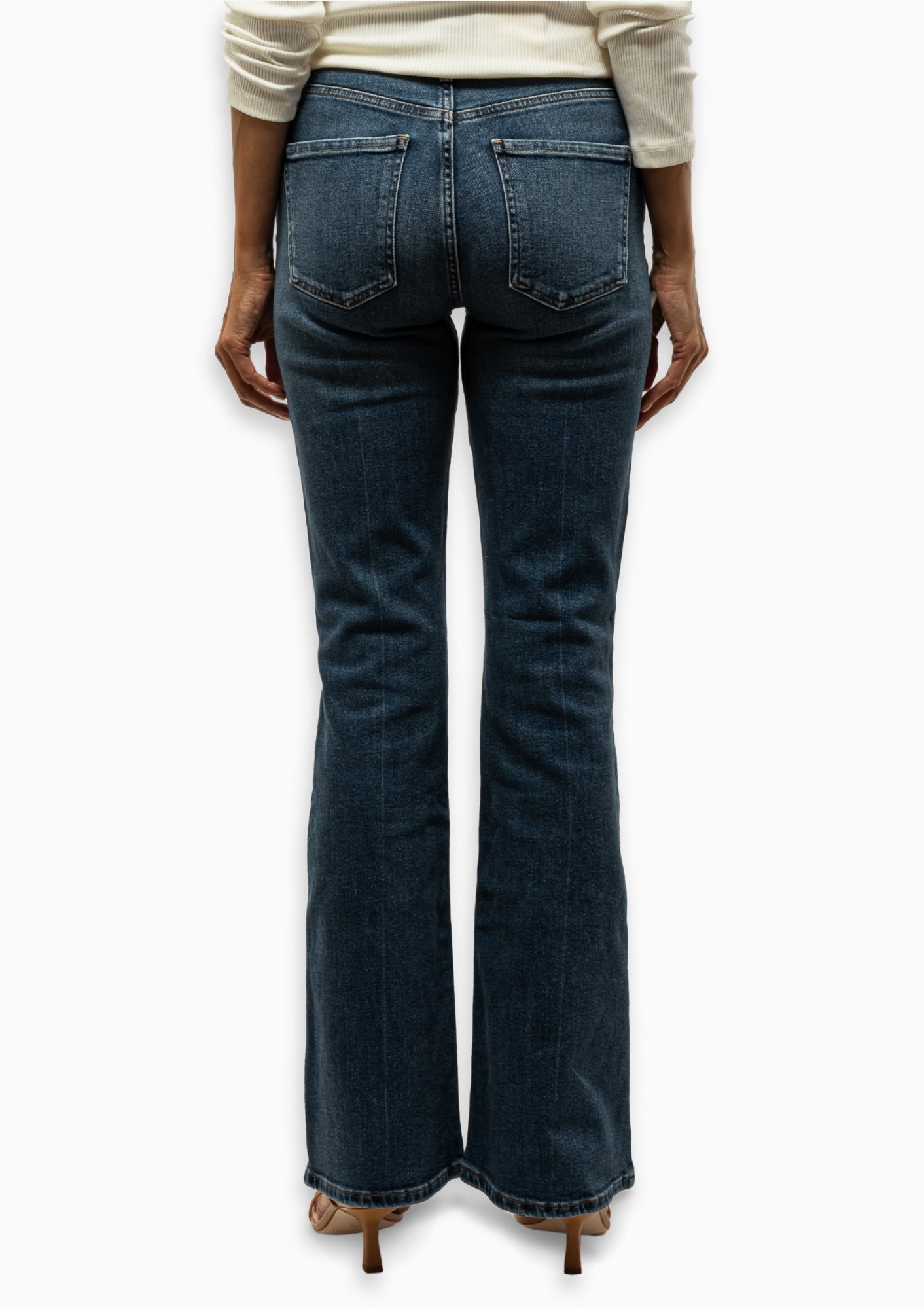 Lilah High Rise Bootcut 32.5" | Abalone