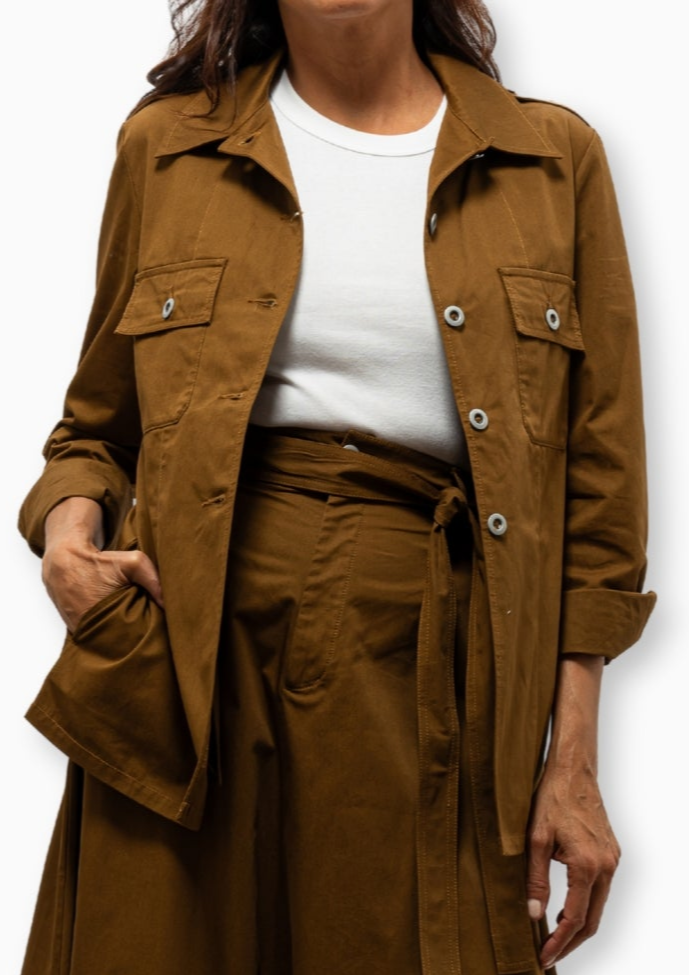 Malia Jacket | Tobacco