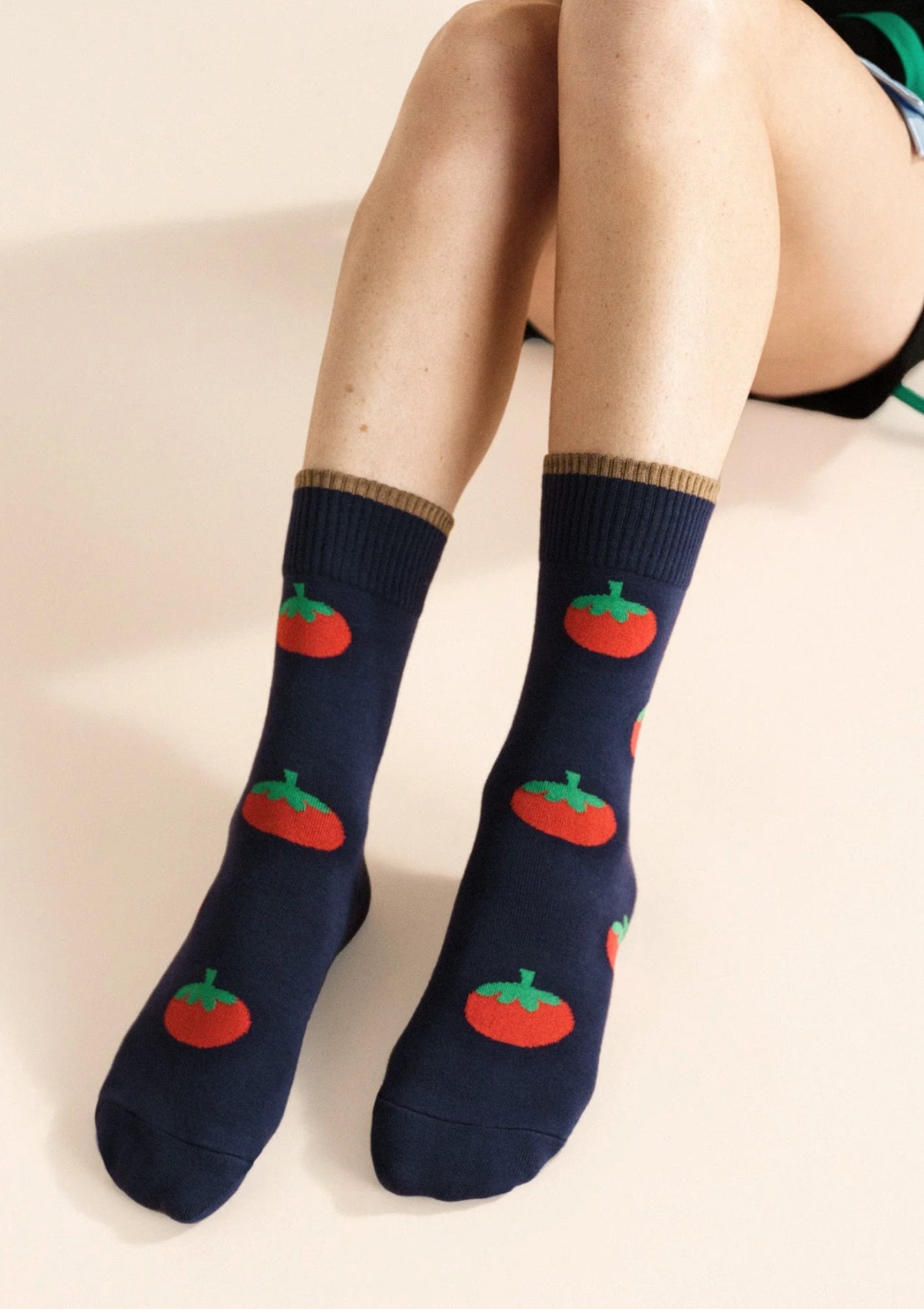 Hansel from Basel Tomato Garden Crew Socks available at Diani.