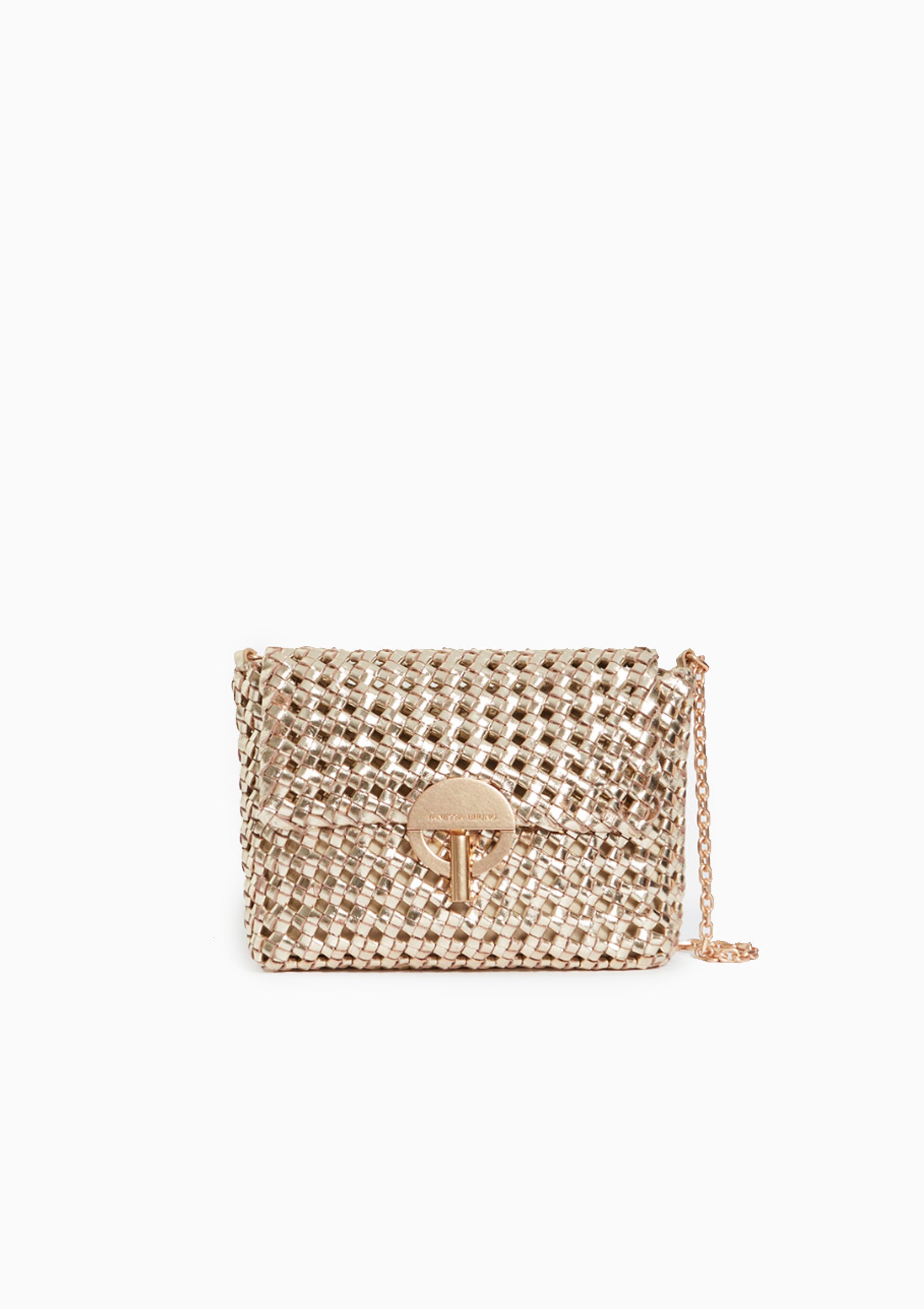 Moon Moyen Crossbody | Gold