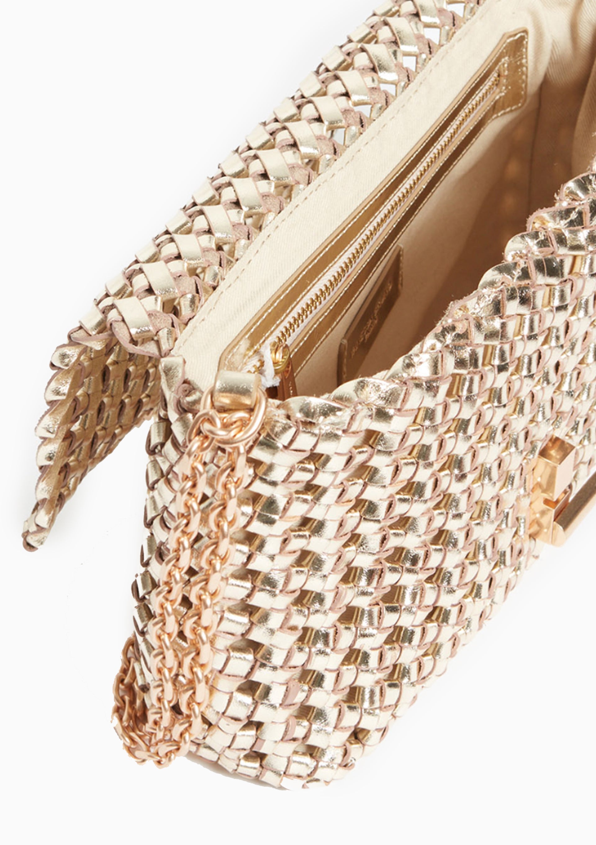 Moon Moyen Crossbody | Gold