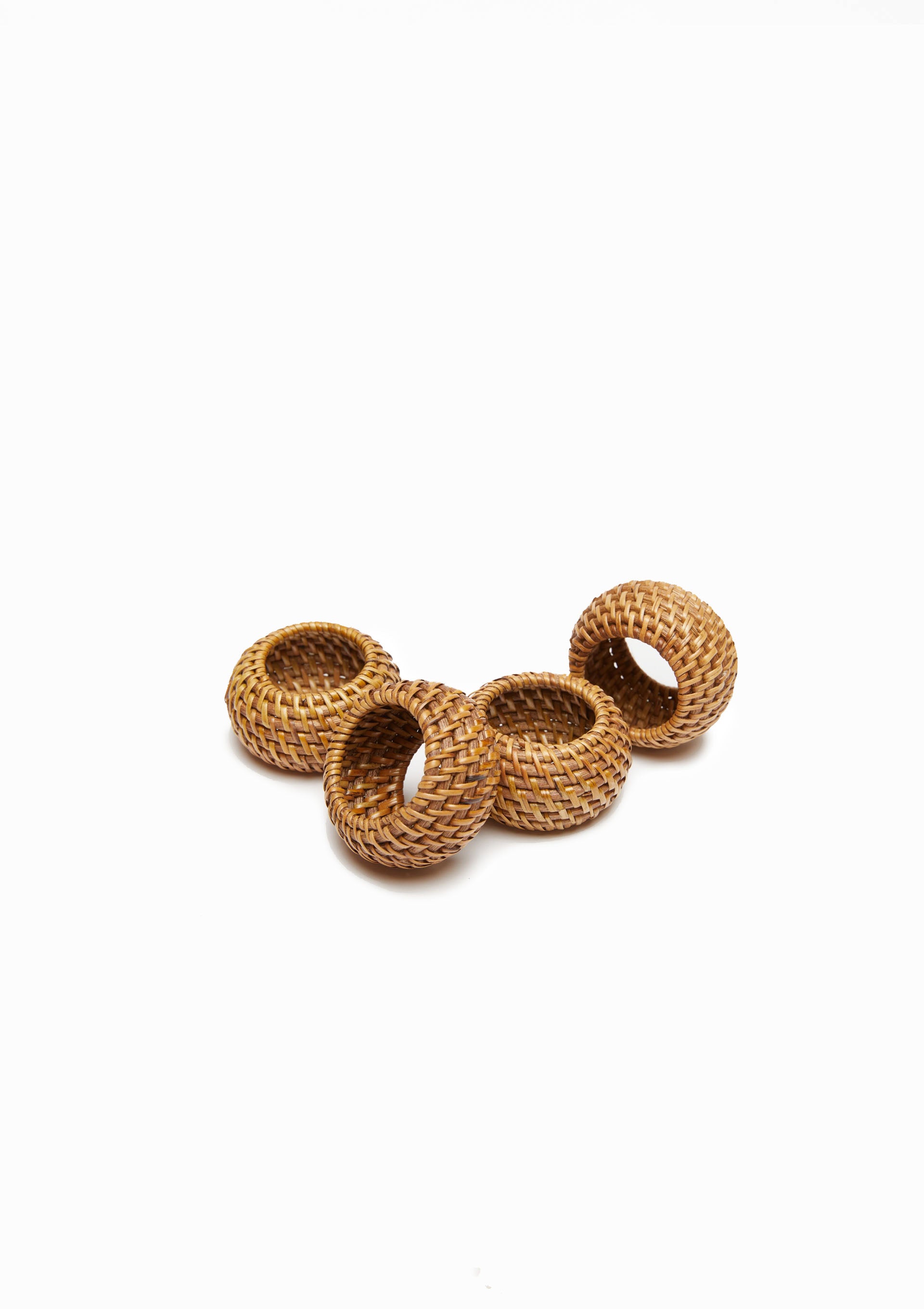 Eclipse Natural Napkin Ring | Set of 4