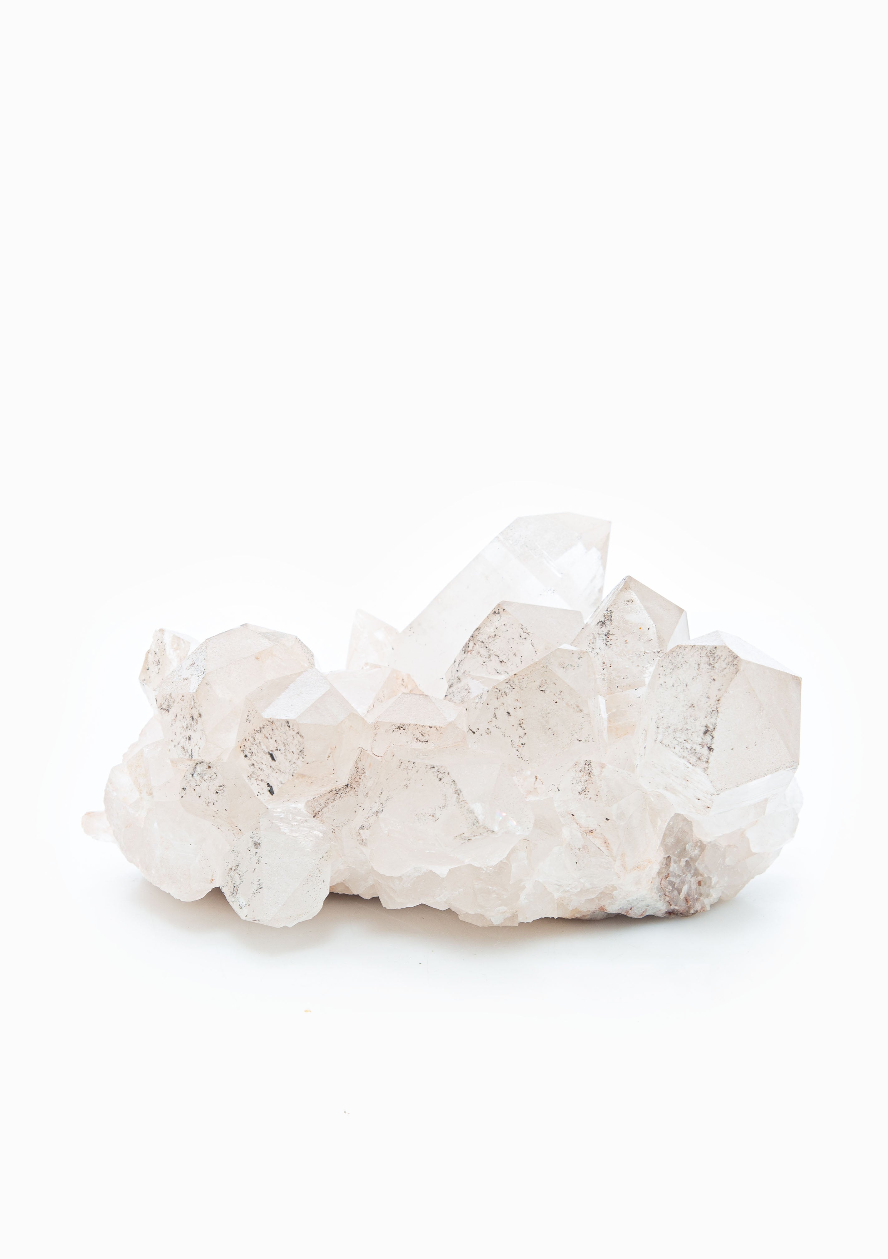 Himalayan Quartz Crystal 52 | Hematite Dusting