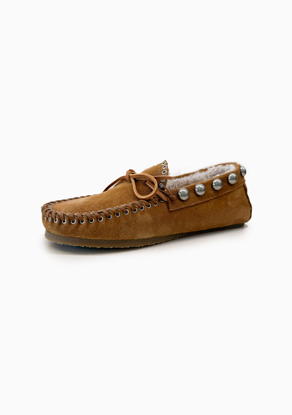 Fitza Loafers | Cognac/Silver