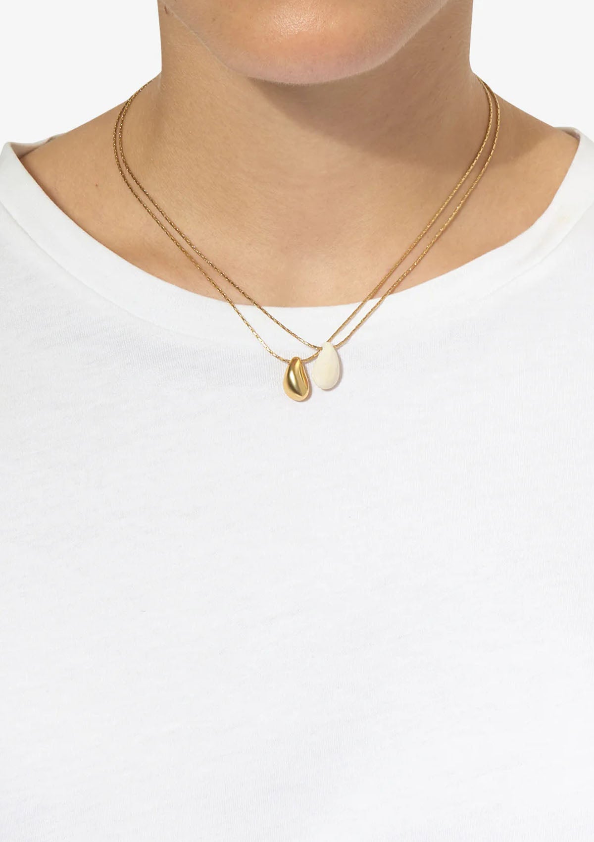 Imala Necklace | Ecru