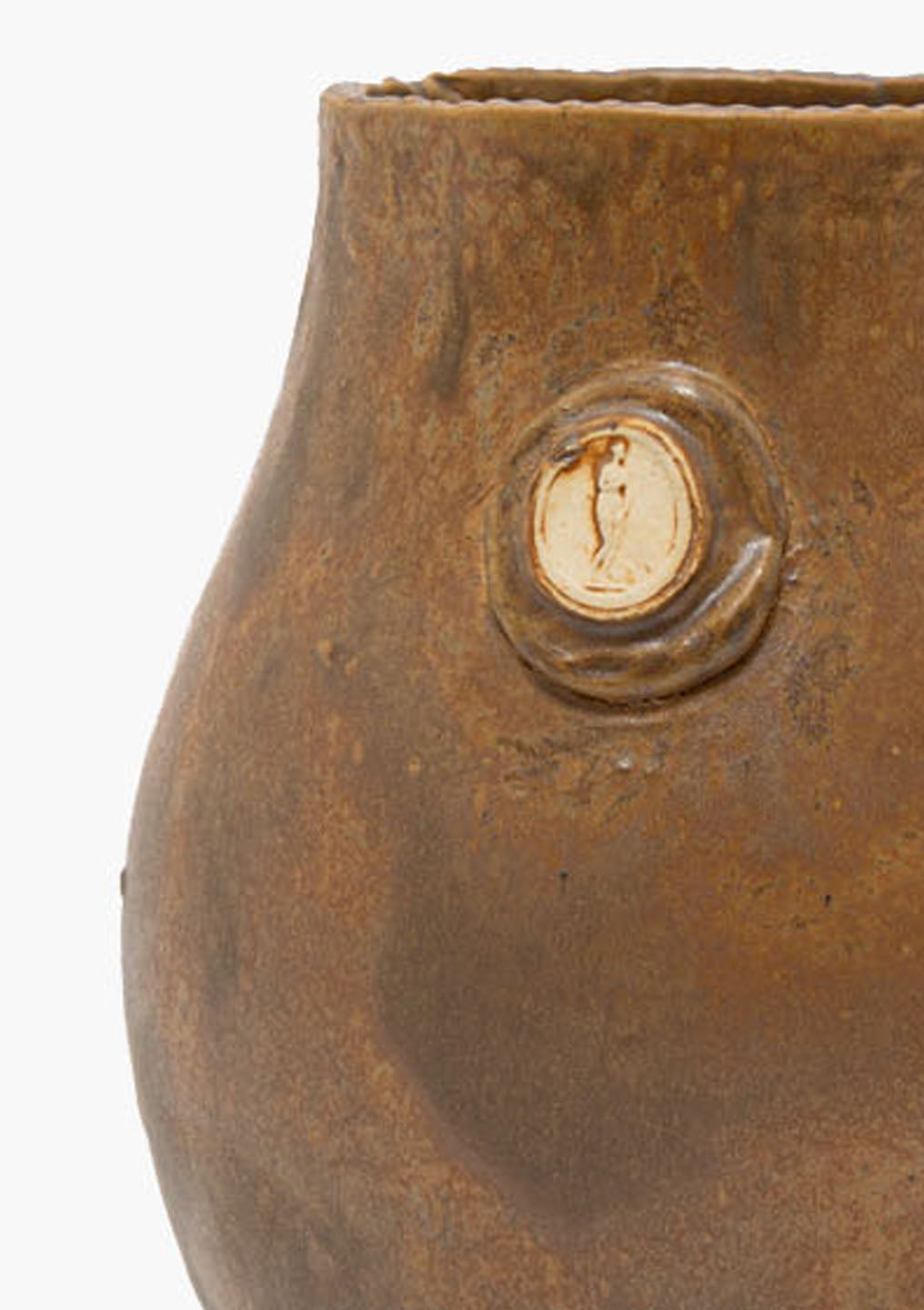 Minerva Mallory Vase | Leather