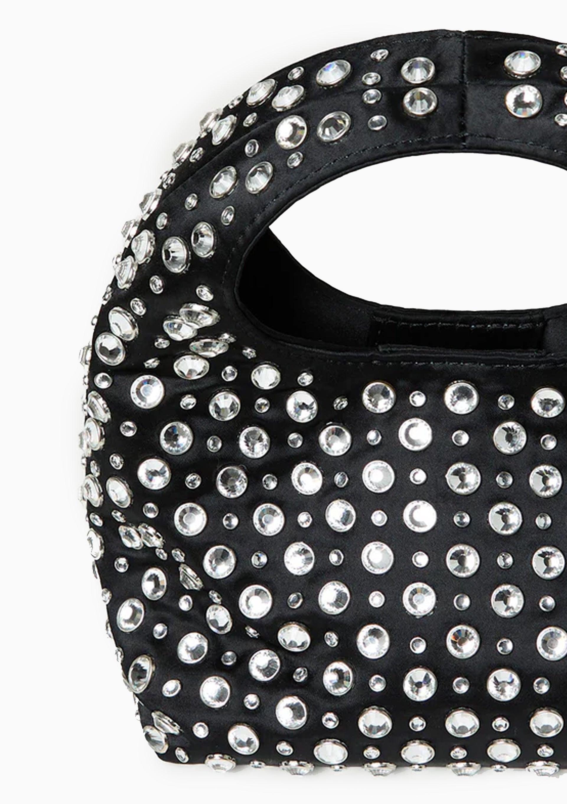 Kenzie Mini Bag | Black/Crystal