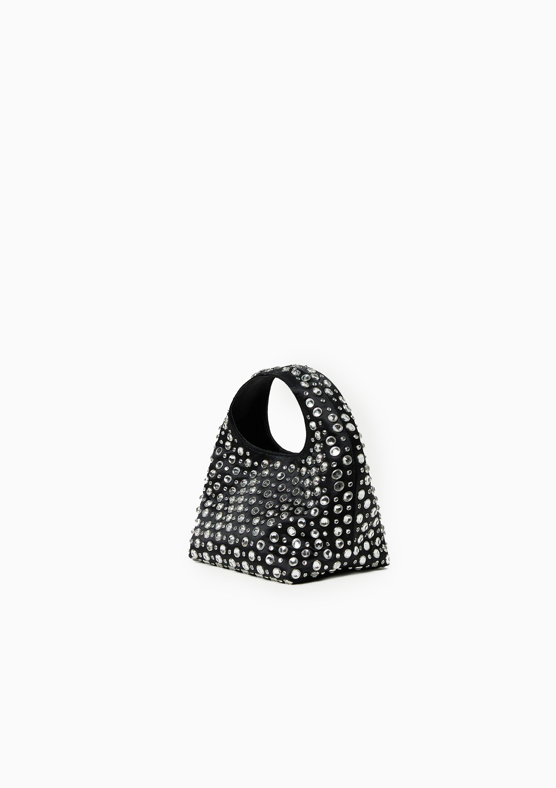 Kenzie Mini Bag | Black/Crystal