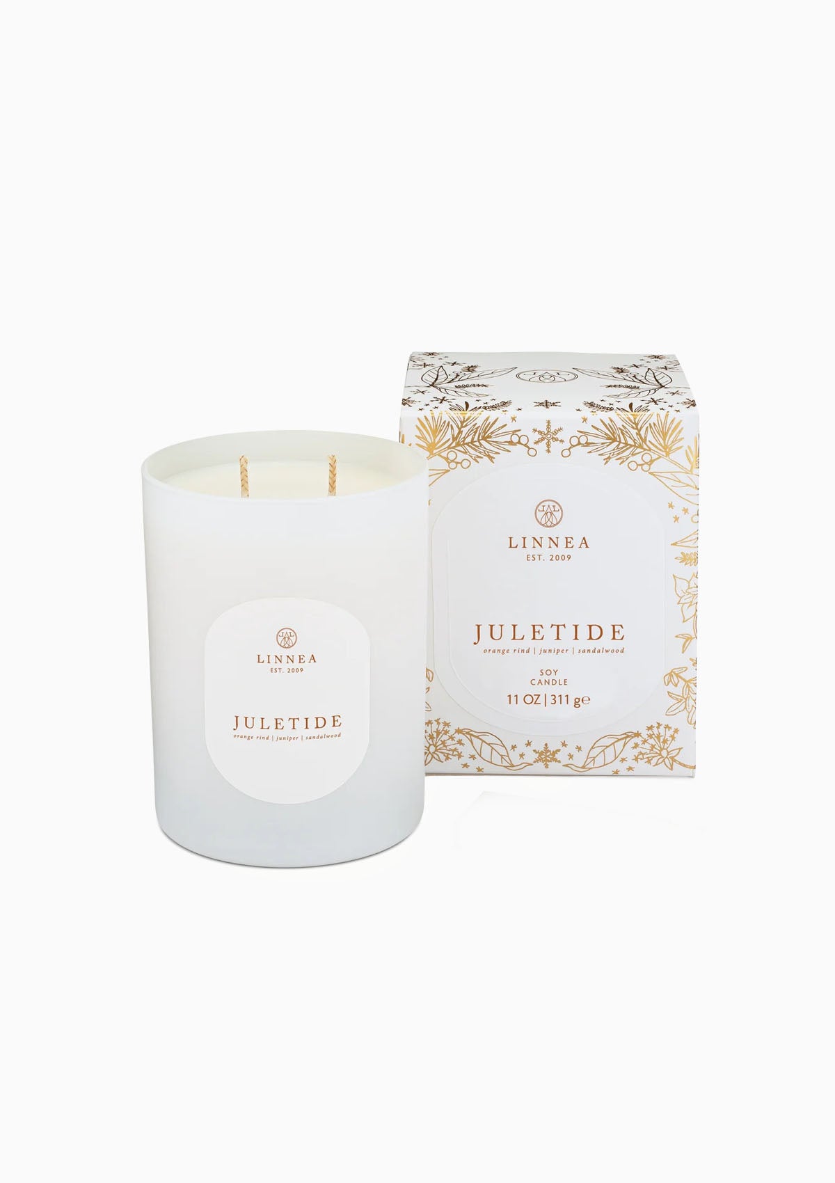 Juletide Double Wick Candle
