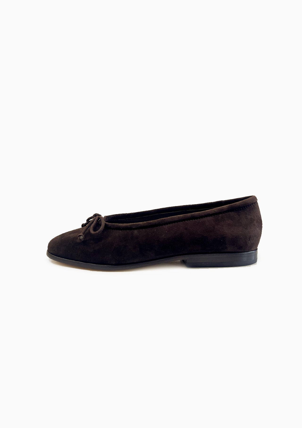 Noelle Suede Ballet Flat | Brown