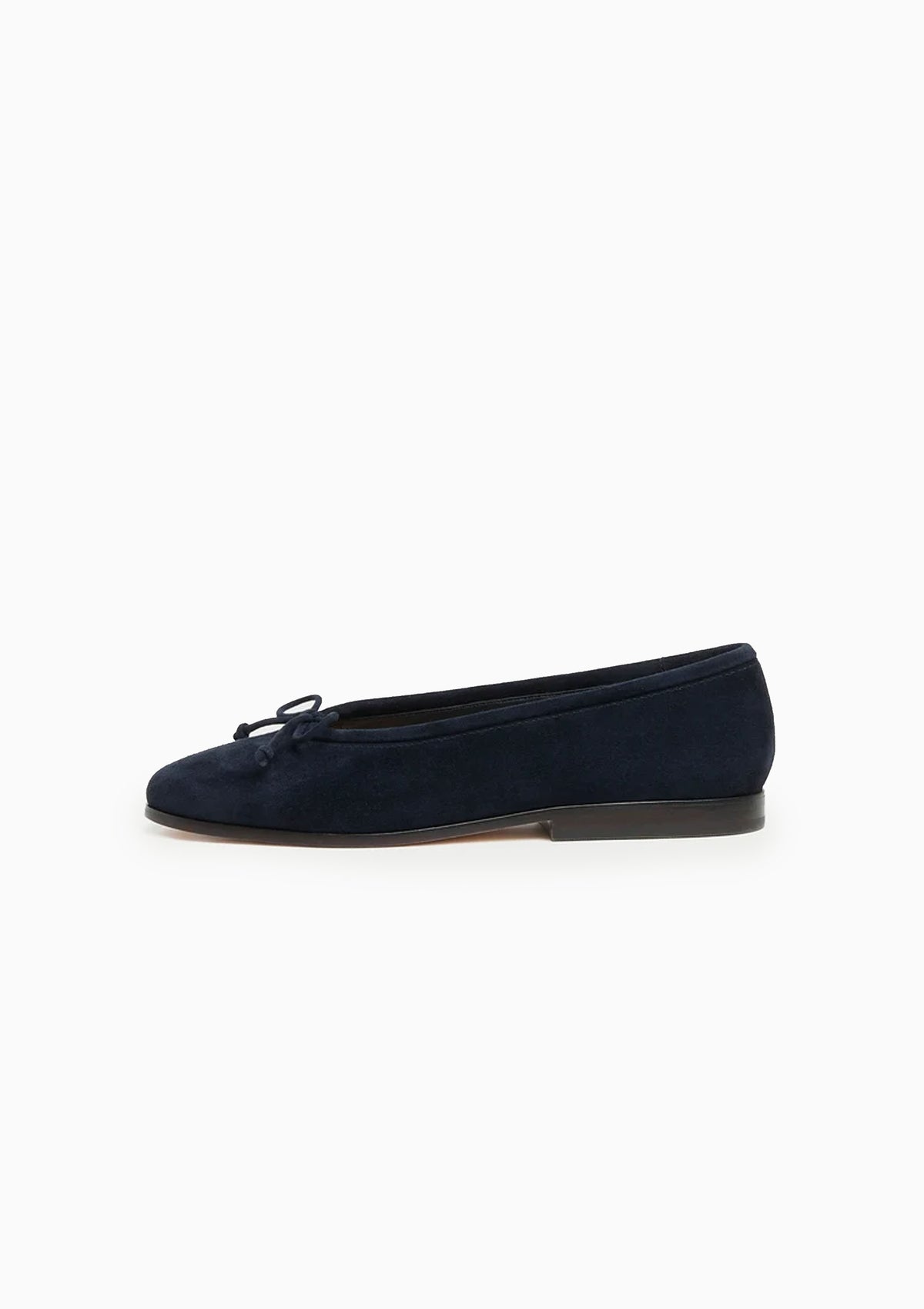 Noelle Suede Ballet Flat | Navy