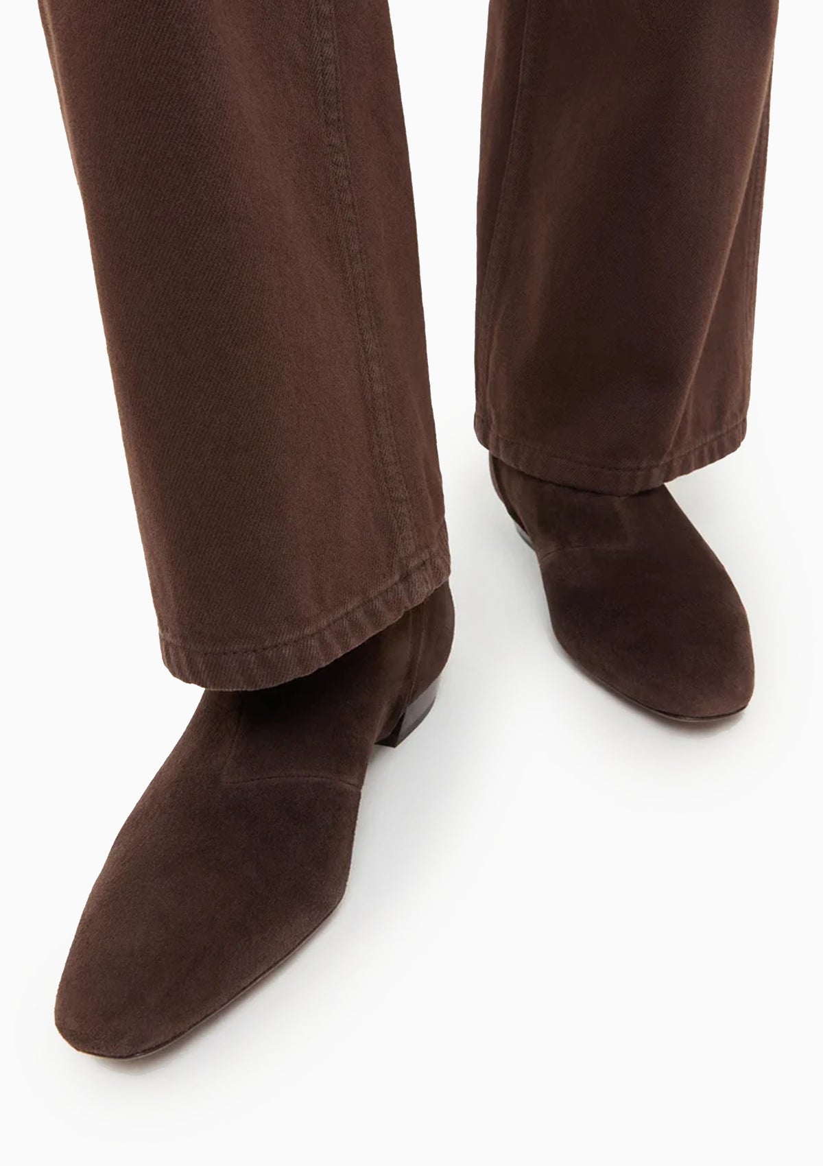 Siya Suede Ankle Boot | Brown