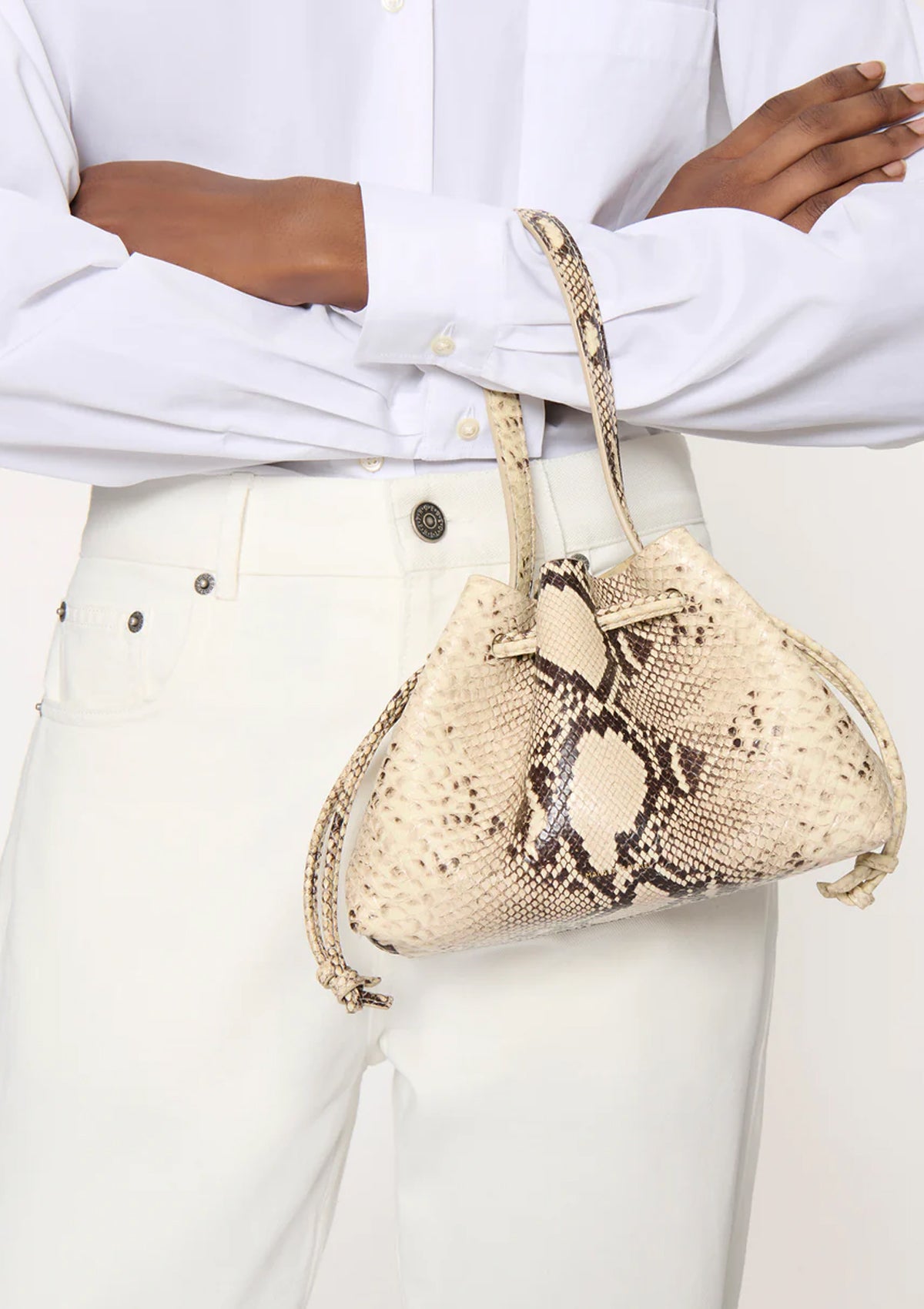 Drawstring Pouchette | Roccia