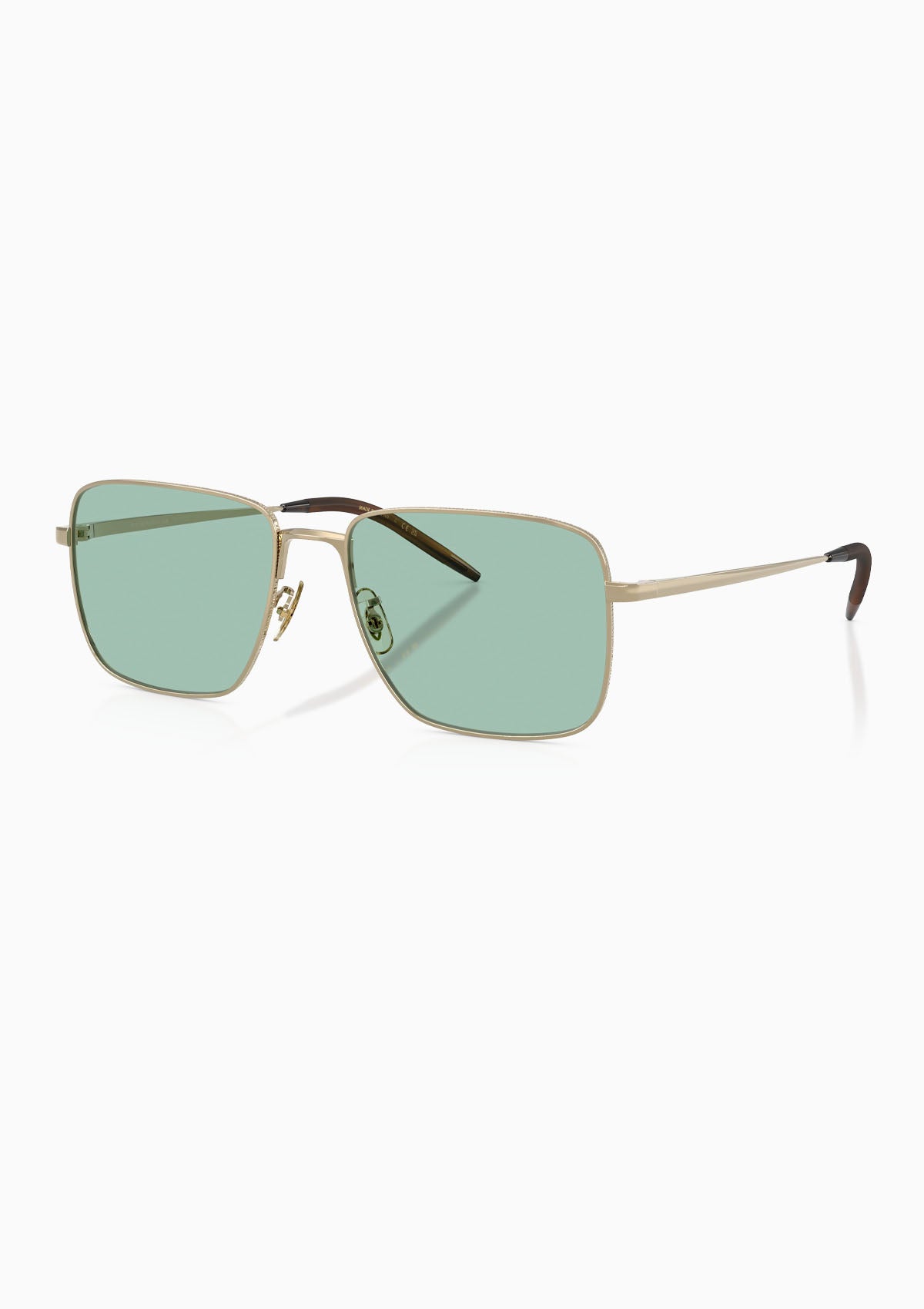 Welston Sunglasses | Gold/Sea Green