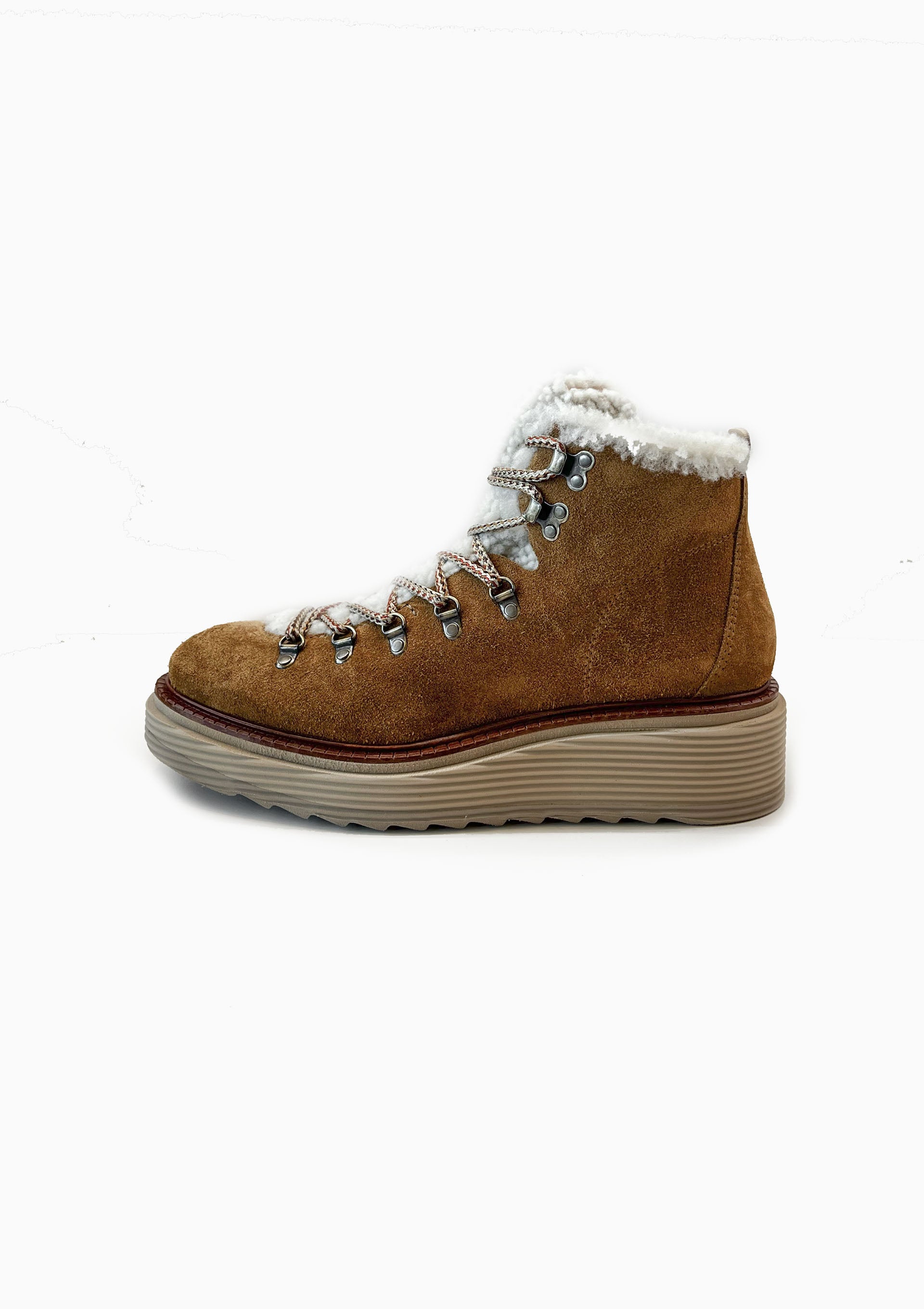 Saffi Boot | Alpaca Castoro Shearling