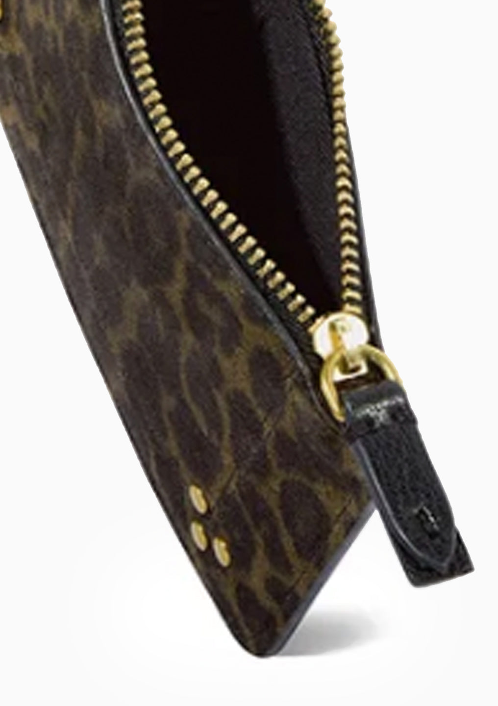Popoche XS | Imprime Leopard Kaki Split Suede