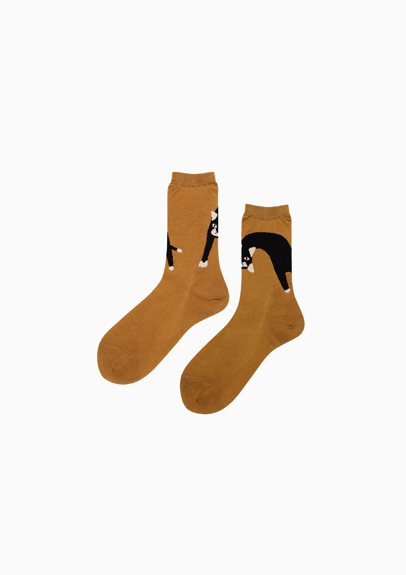 Pounce Crew Socks | Camel