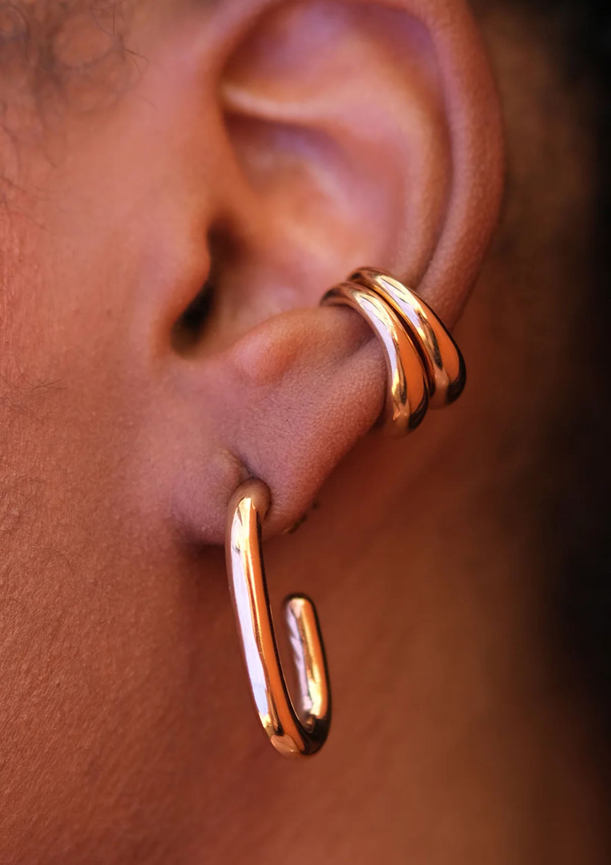 Dash Ear Cuff | Gold