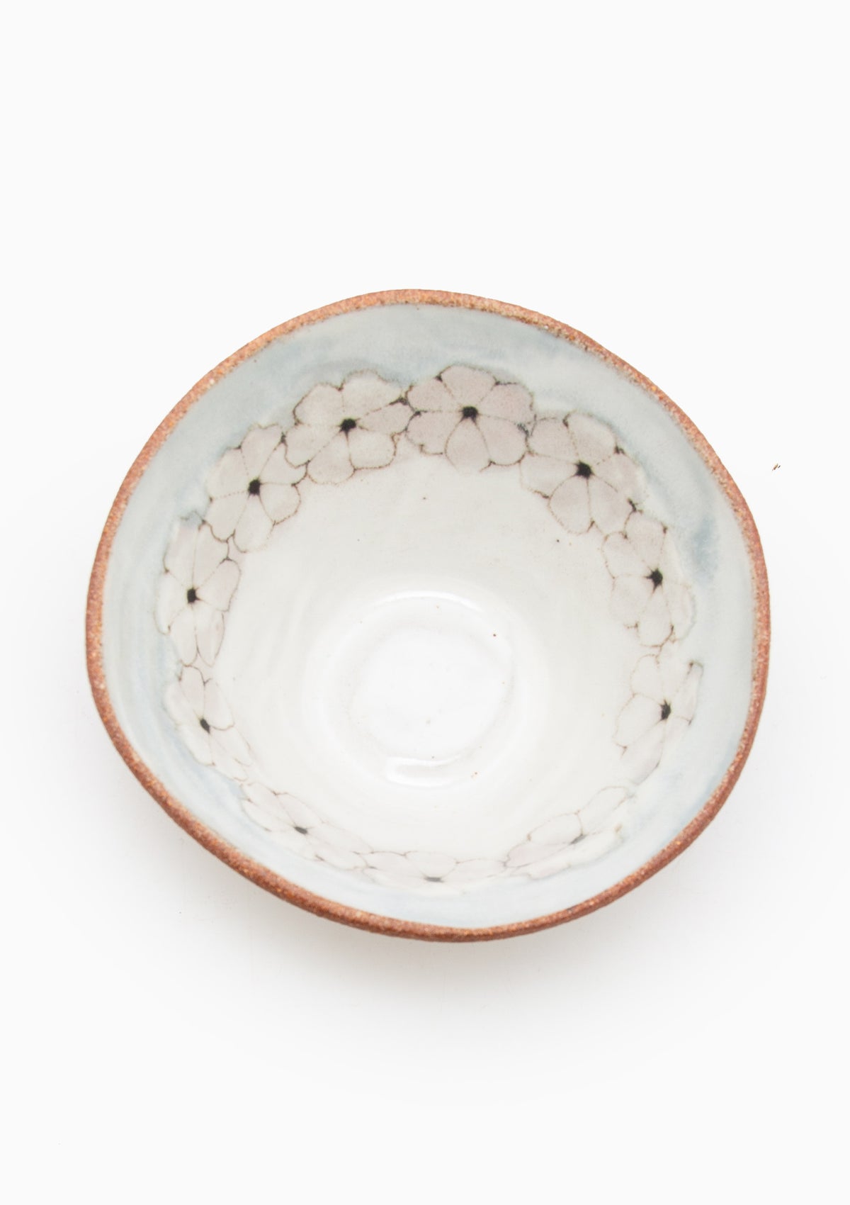 Ice Cream Bowl Wildflower Grey 7